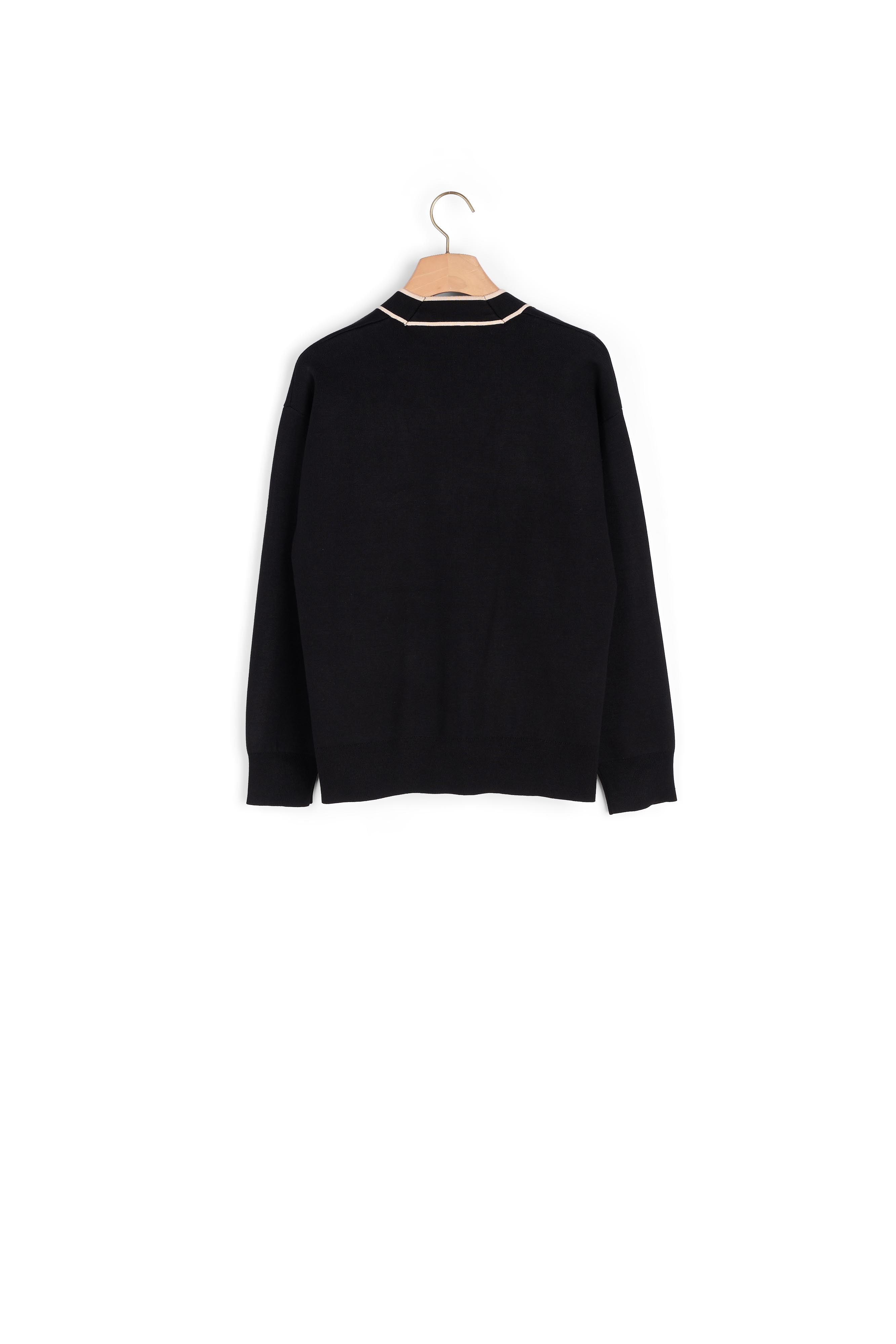 Cardigan Noir Sandro seconde main