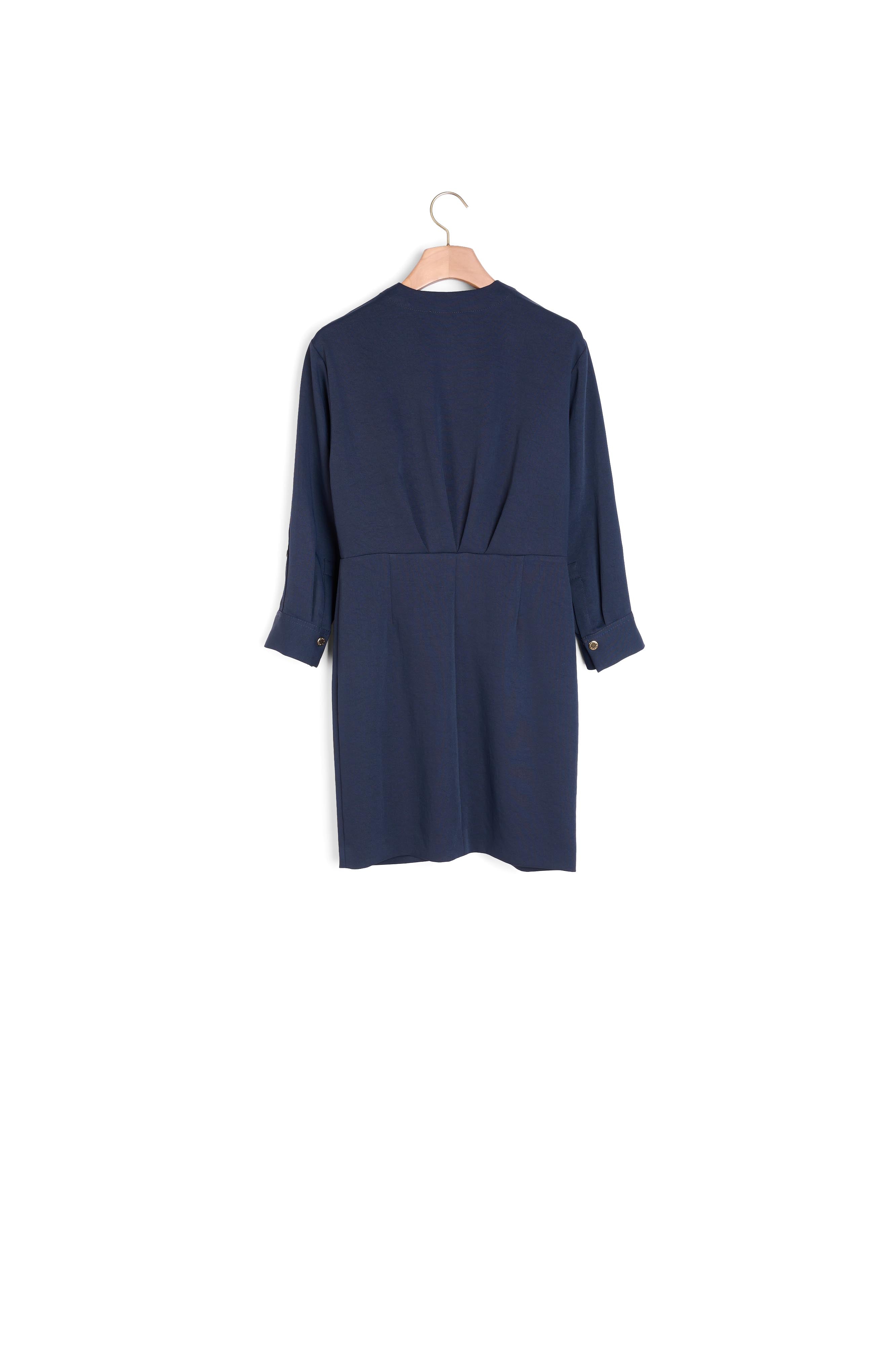 Robe courte ornée de pressions dorées Sandro seconde main