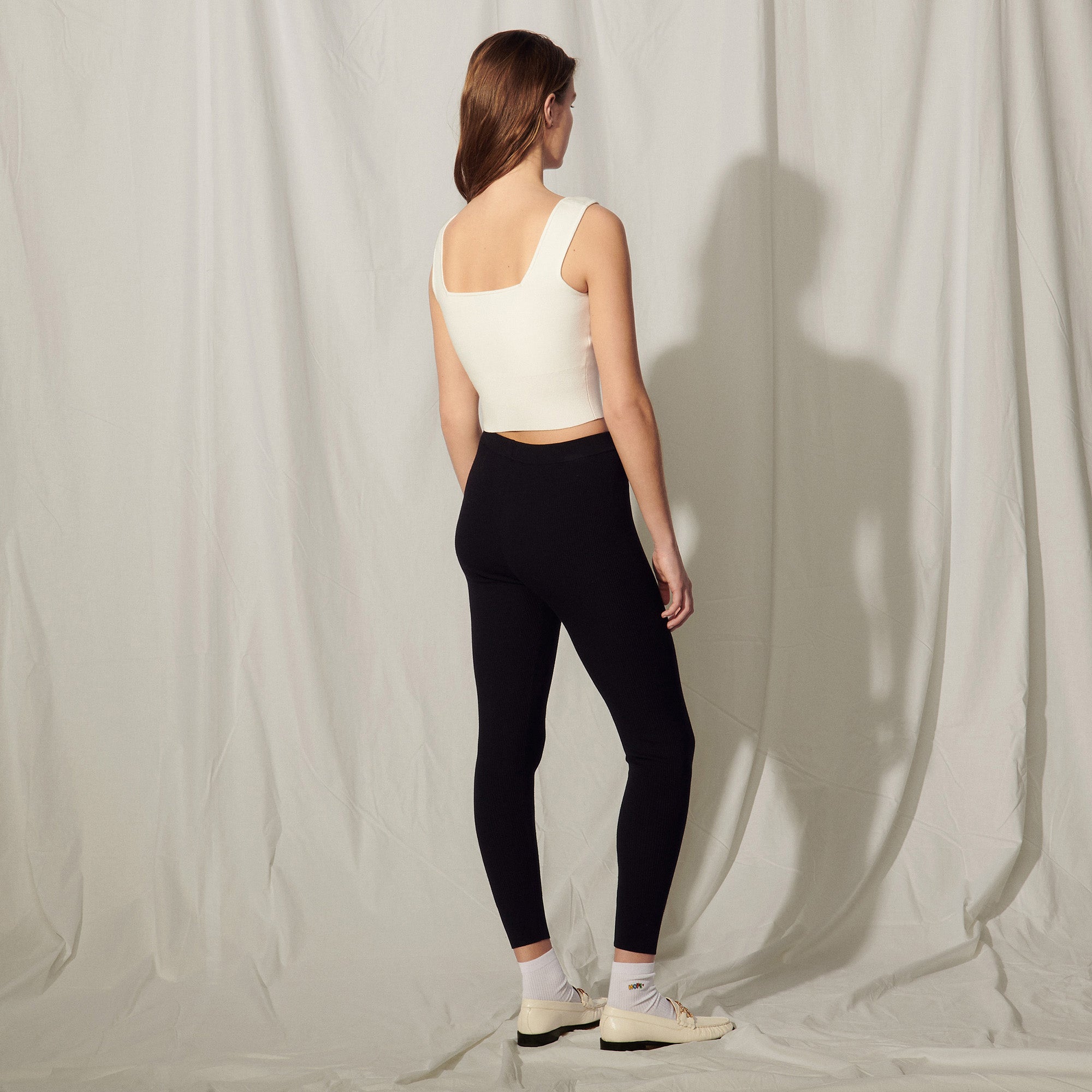 Brassière en Maille avec broderie Sandro seconde main