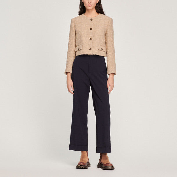 Veste en tweed Sandro seconde main