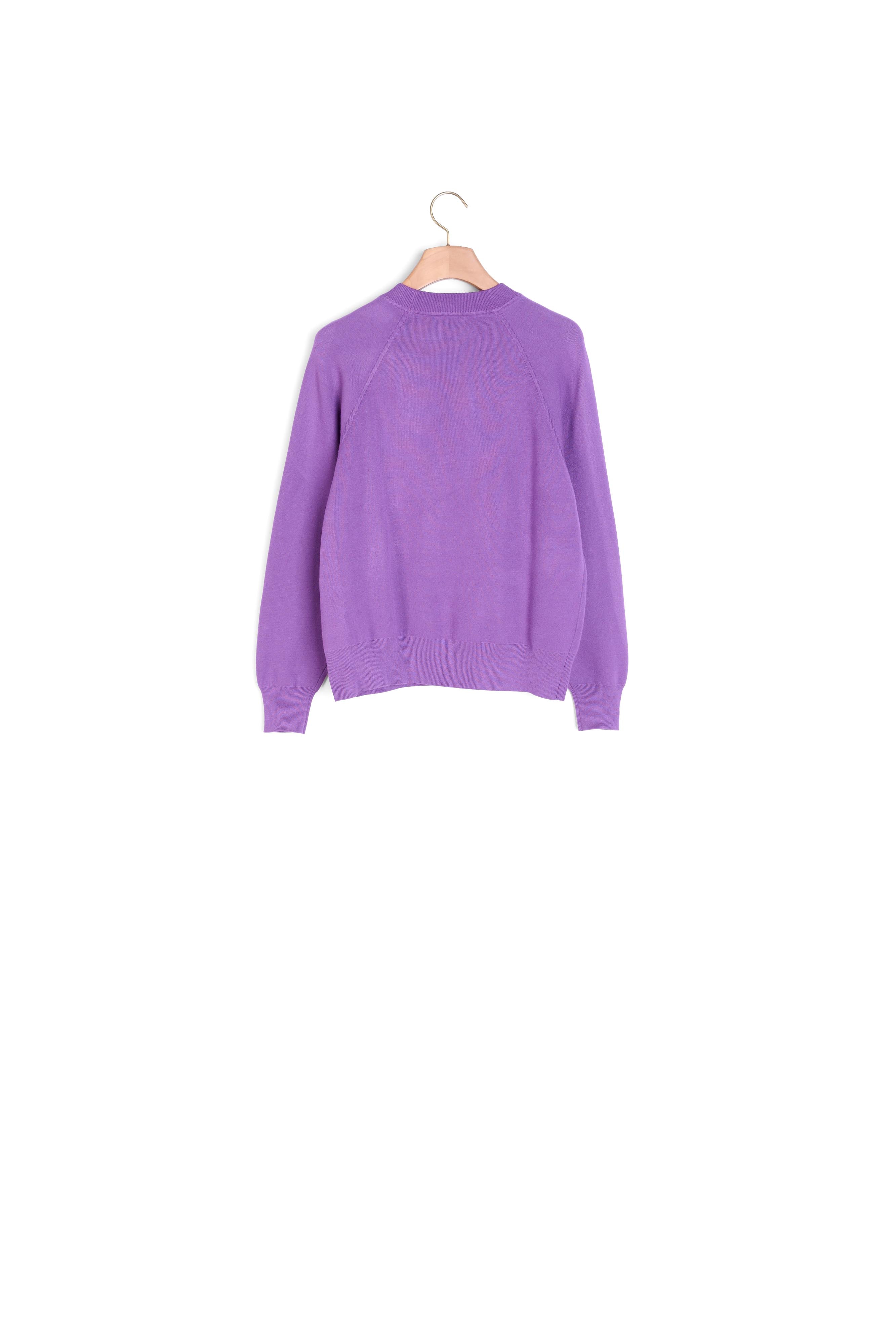 Sweat en Maille brodé Sandro seconde main
