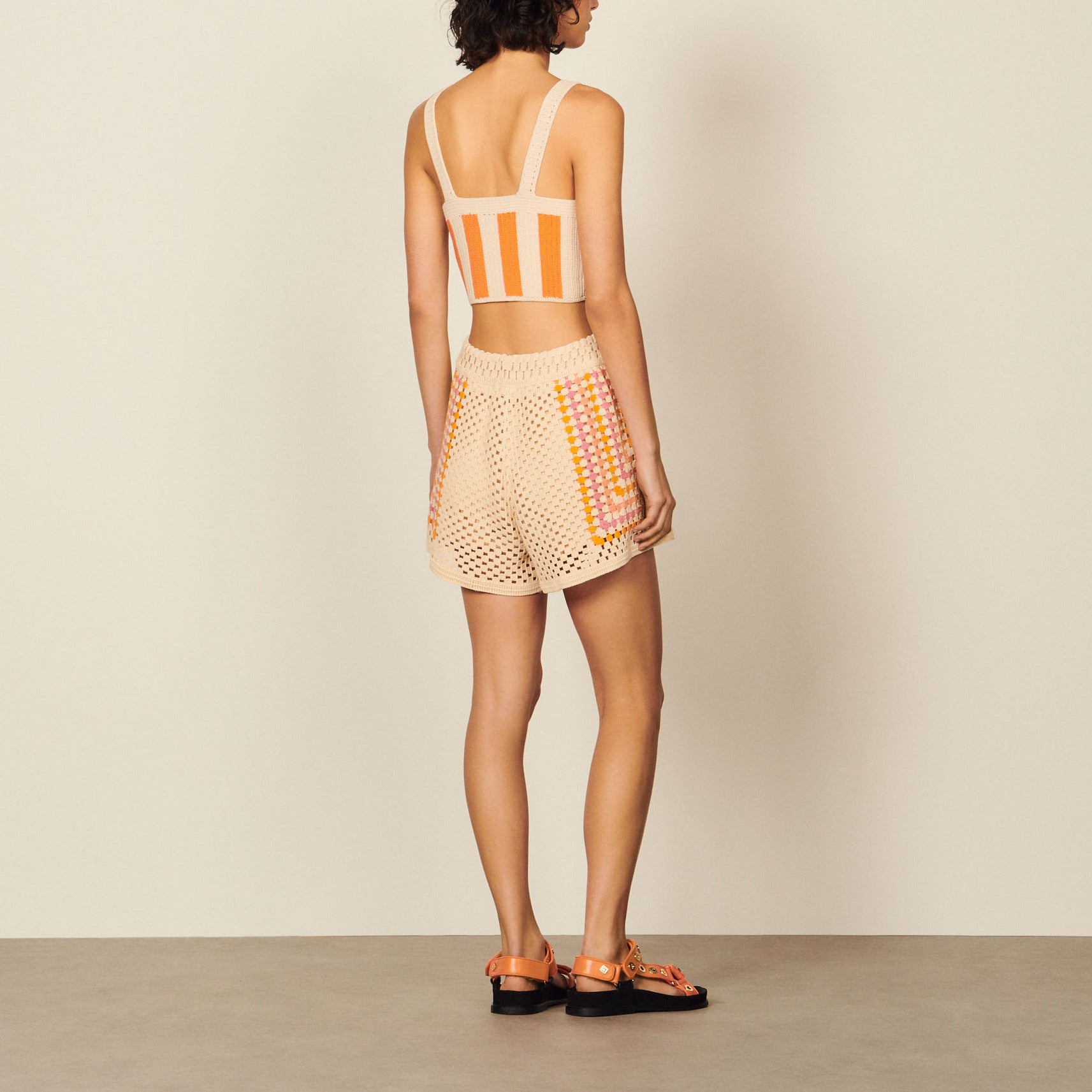 Short en crochet Sandro seconde main