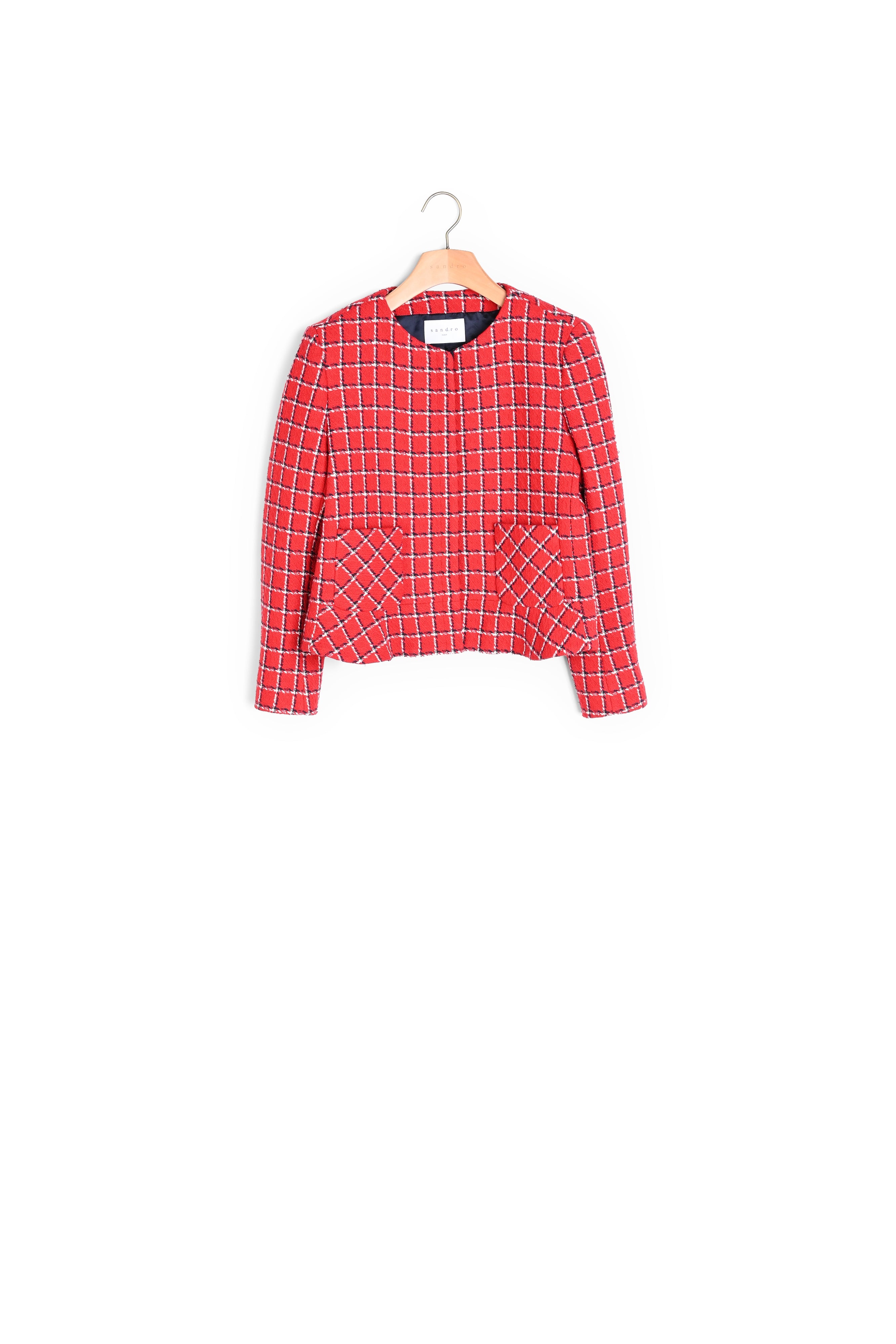 Veste courte imprimé Sandro seconde main