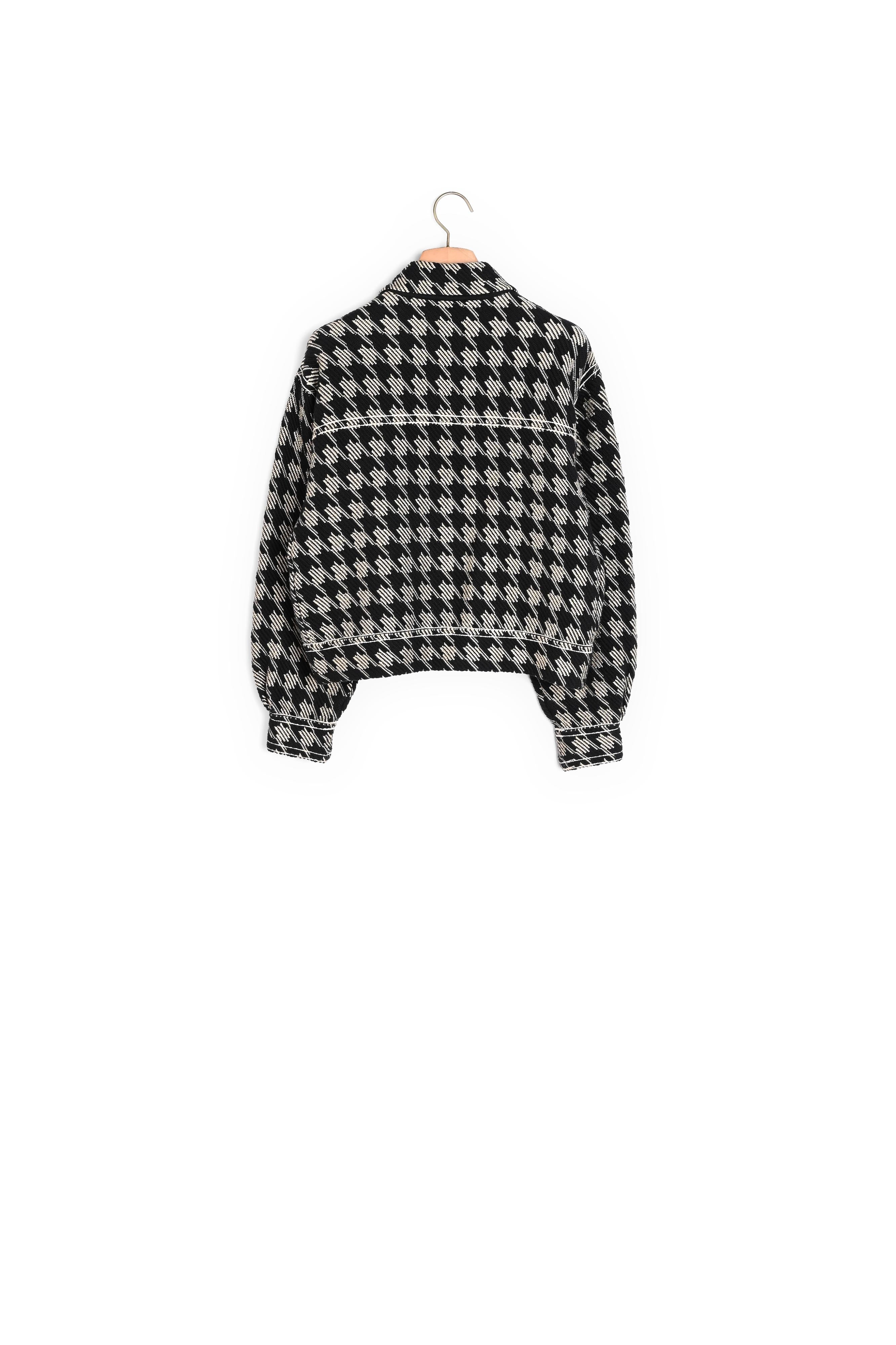 Veste pied de poule Sandro seconde main