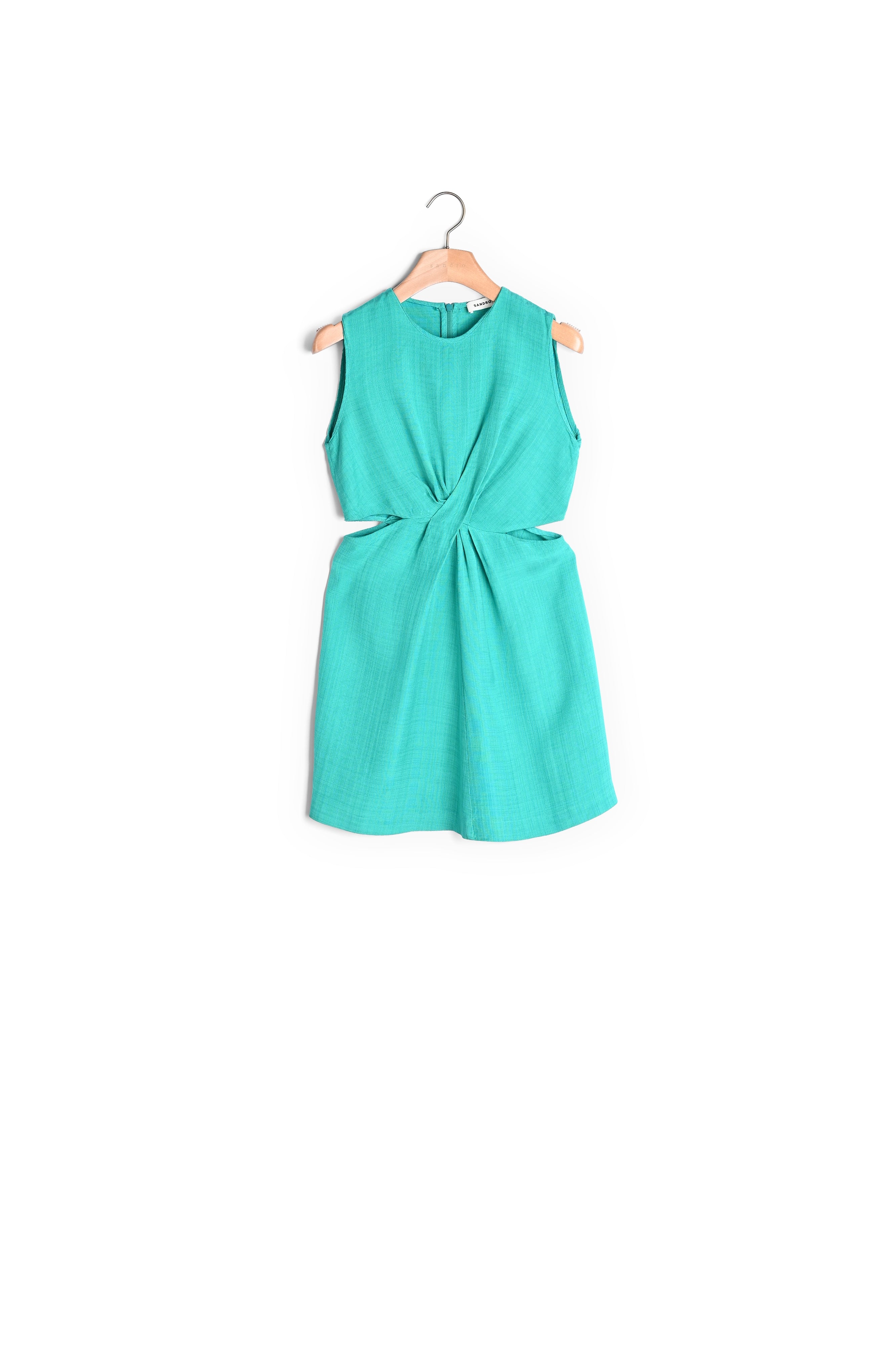 Robe courte drapée à découpes Sandro seconde main
