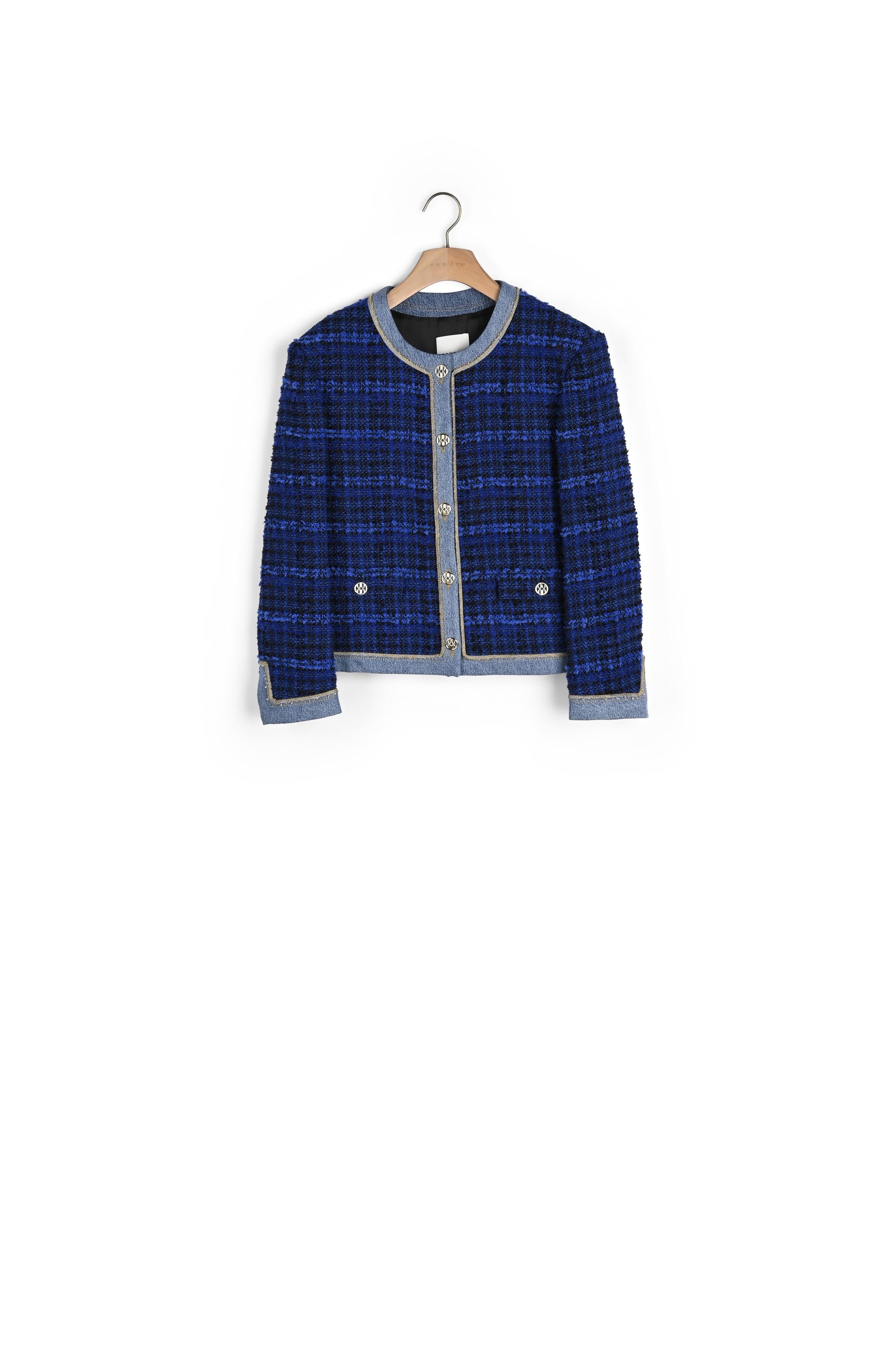 Veste en tweed Sandro seconde main