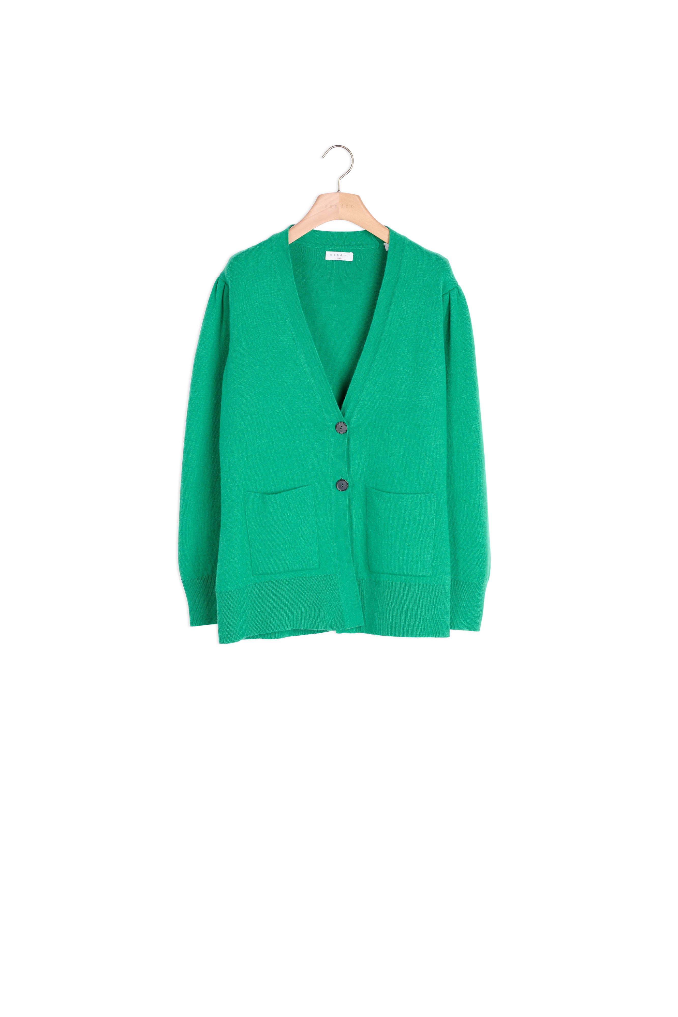 Cardigan long boutonné Sandro seconde main