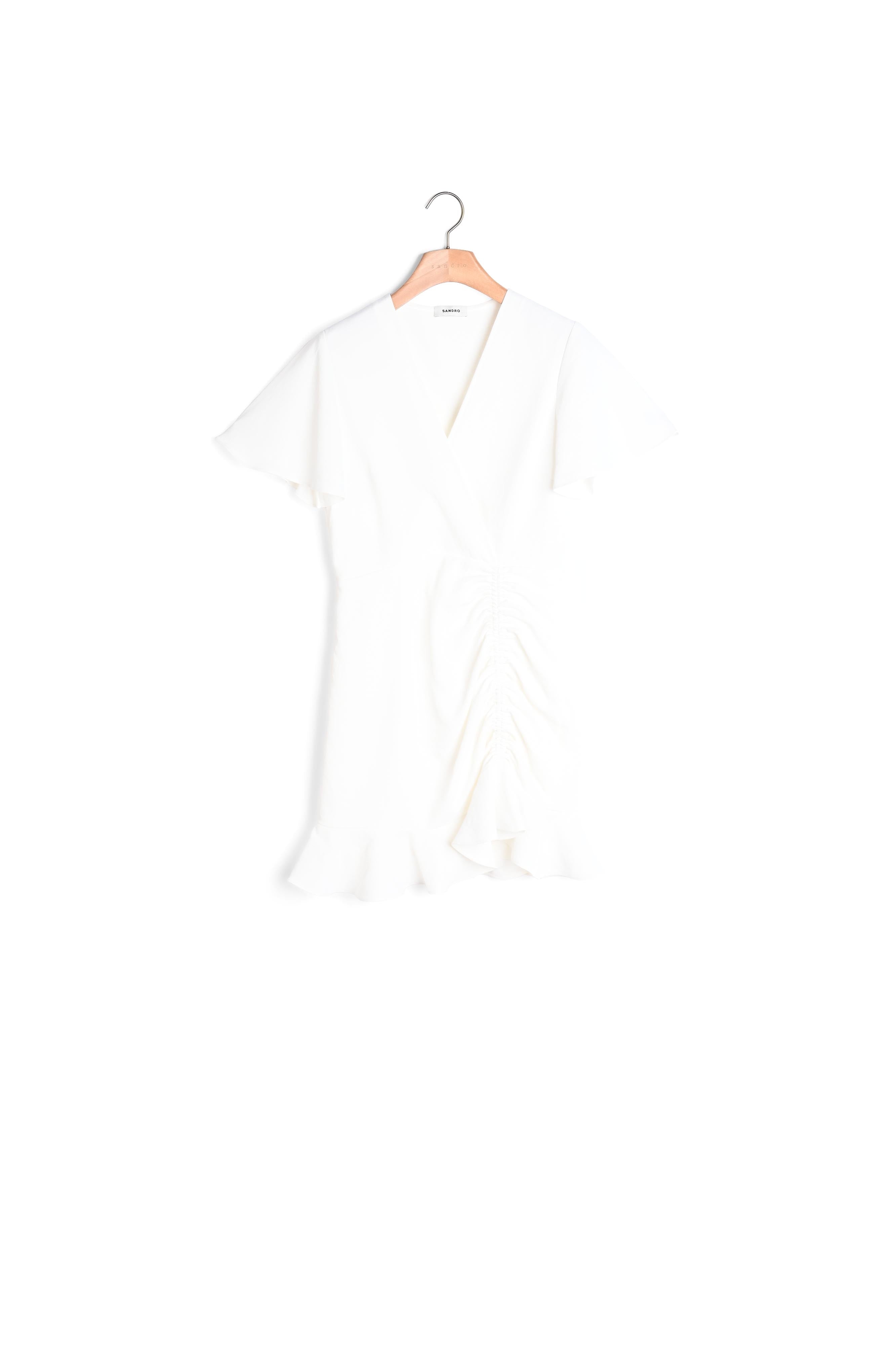 Robe courte croisée Sandro seconde main