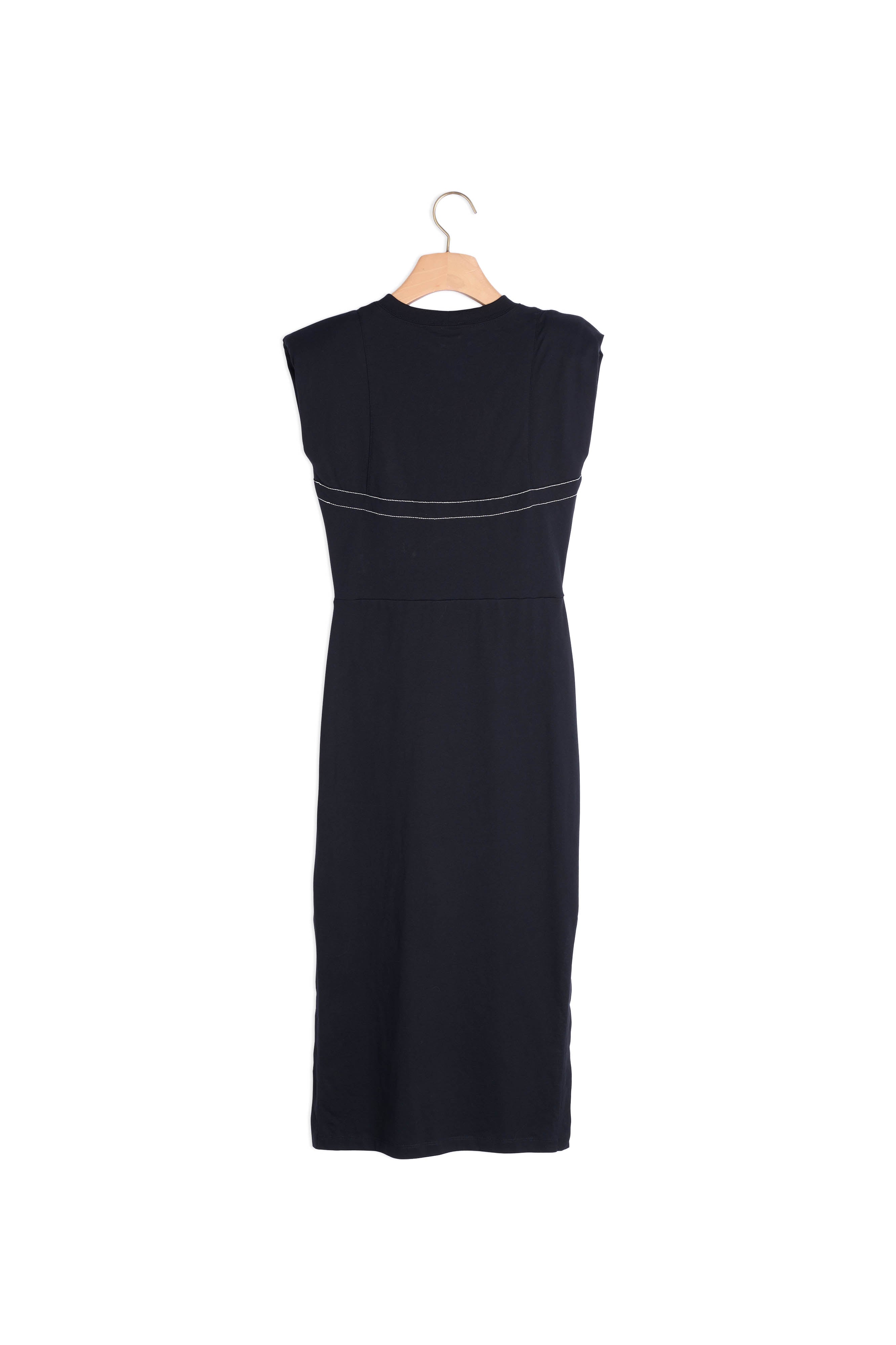 Robe froncée en coton biologique Sandro seconde main