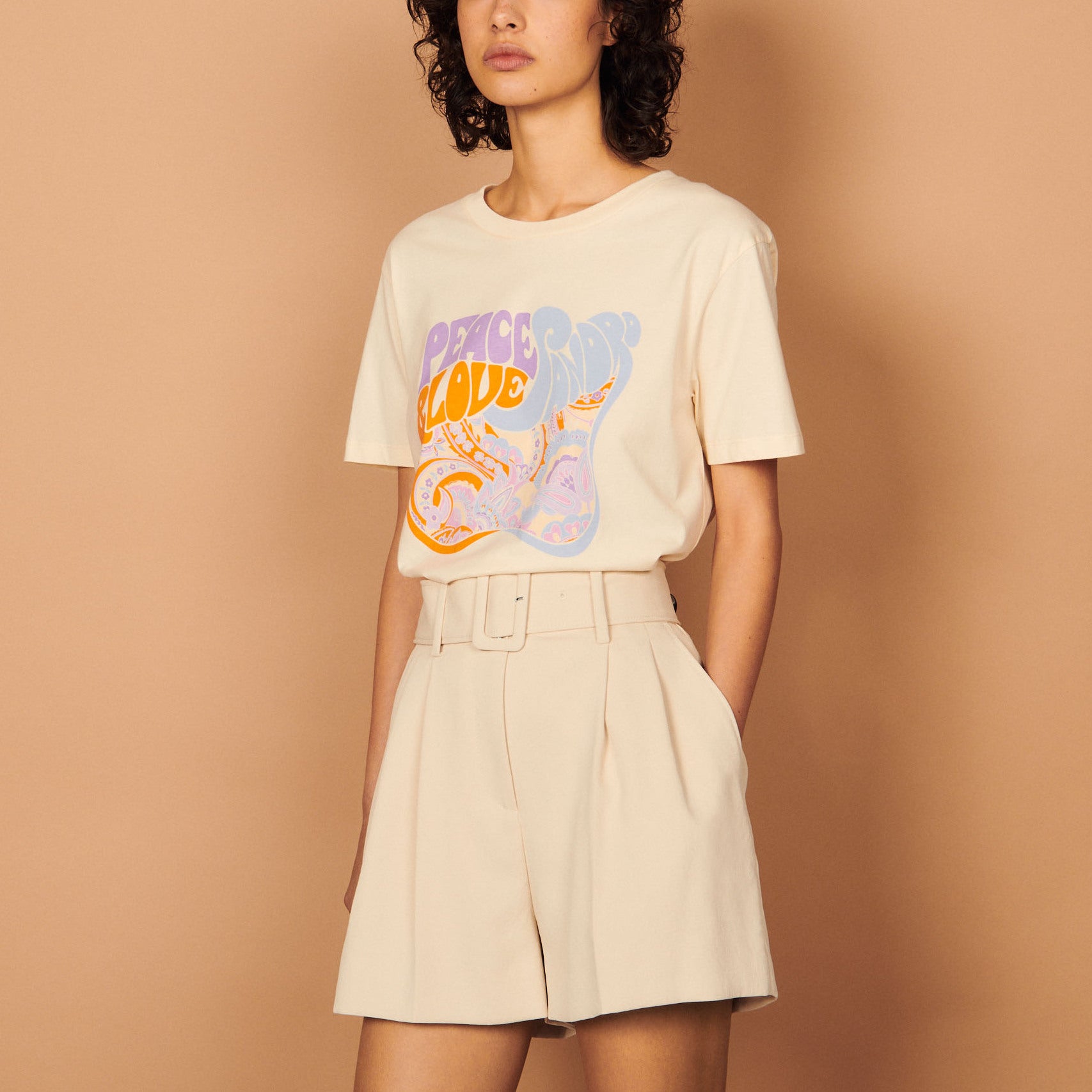 Short fluide taille haute Sandro seconde main