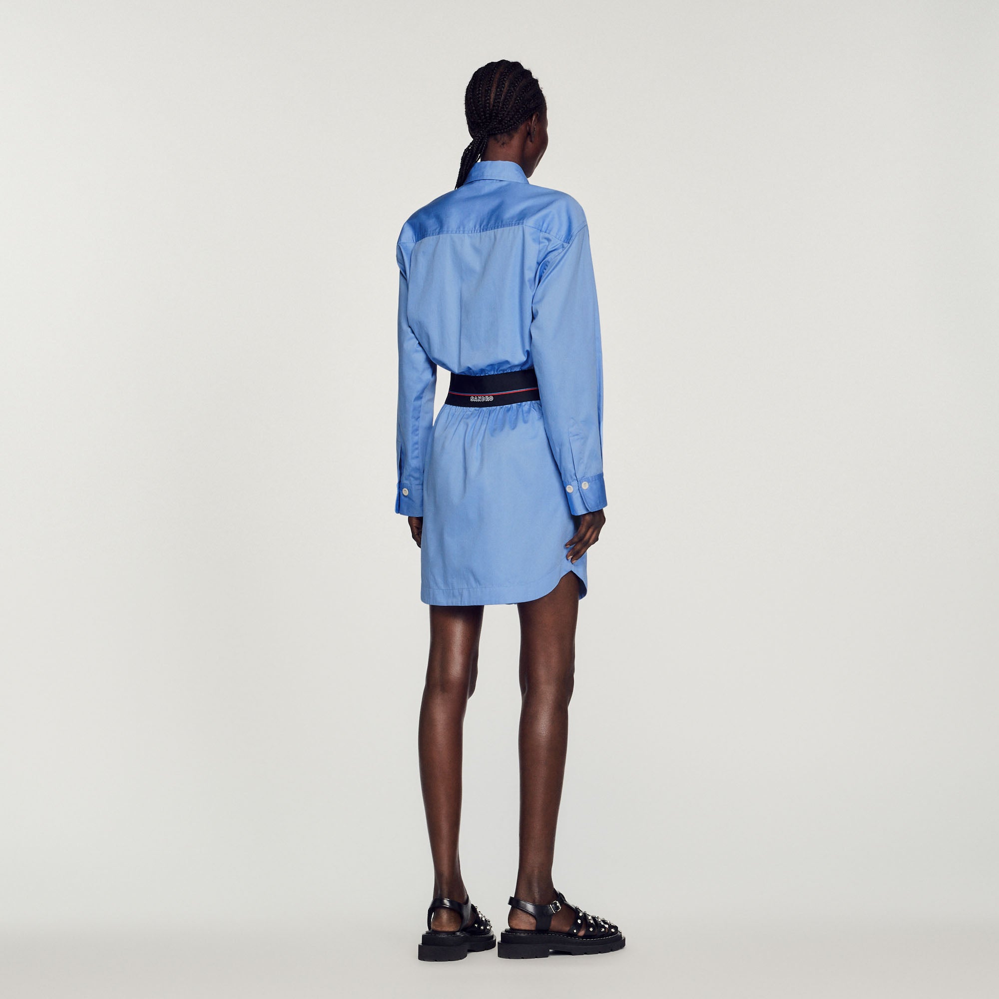 Robe Chemise avec élastique Sandro seconde main