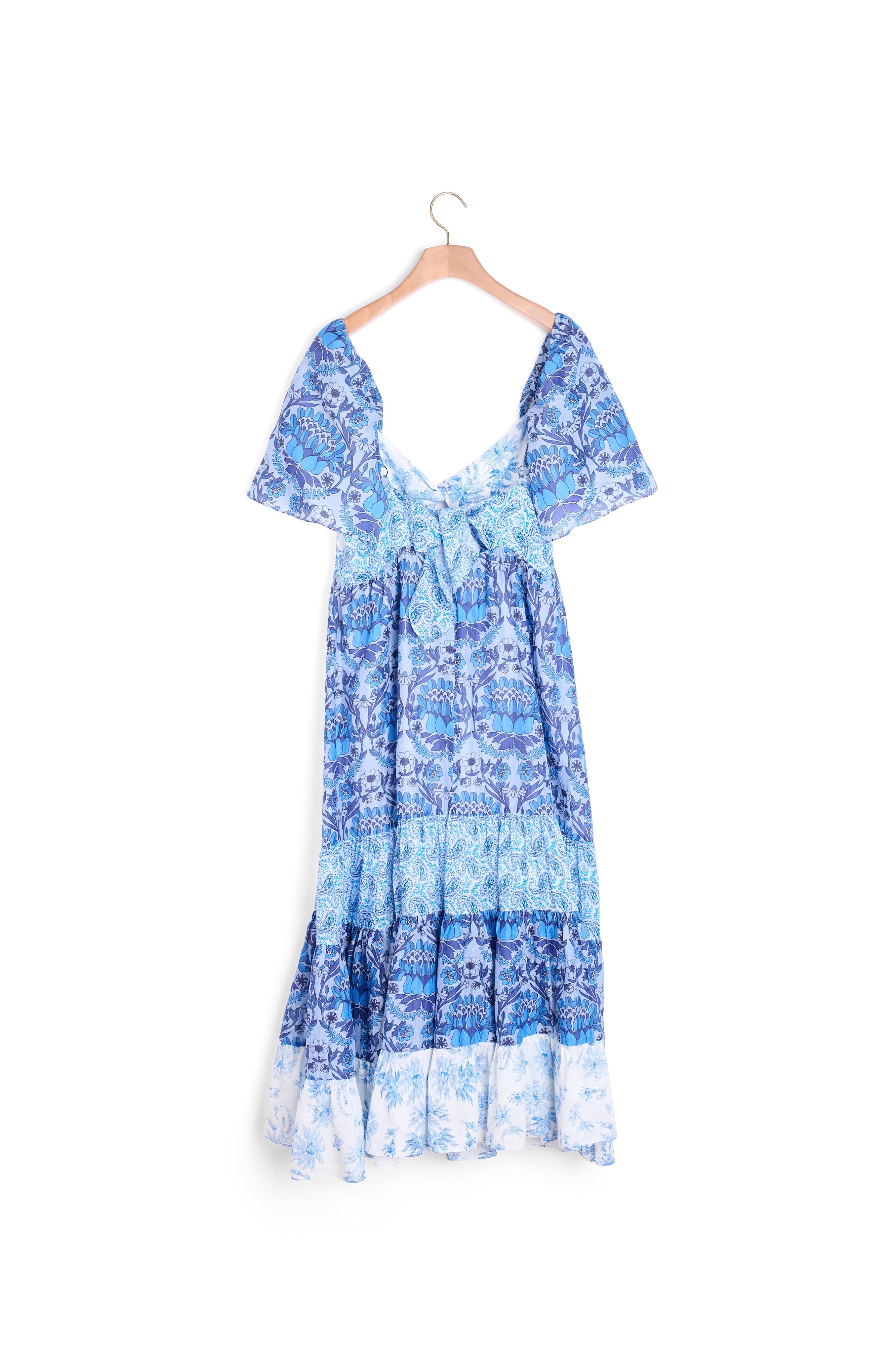 Robe longue imprimé foulard Sandro seconde main