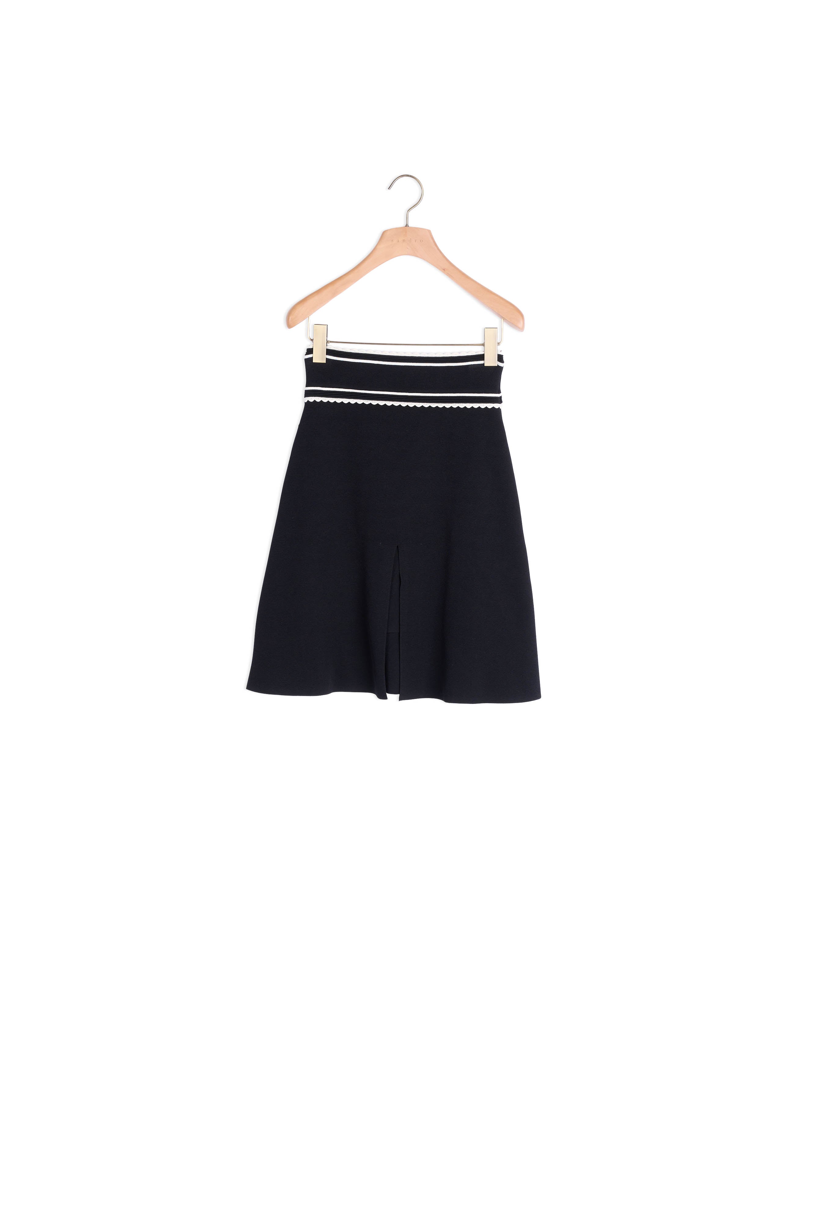 Jupe courte en Maille Sandro seconde main