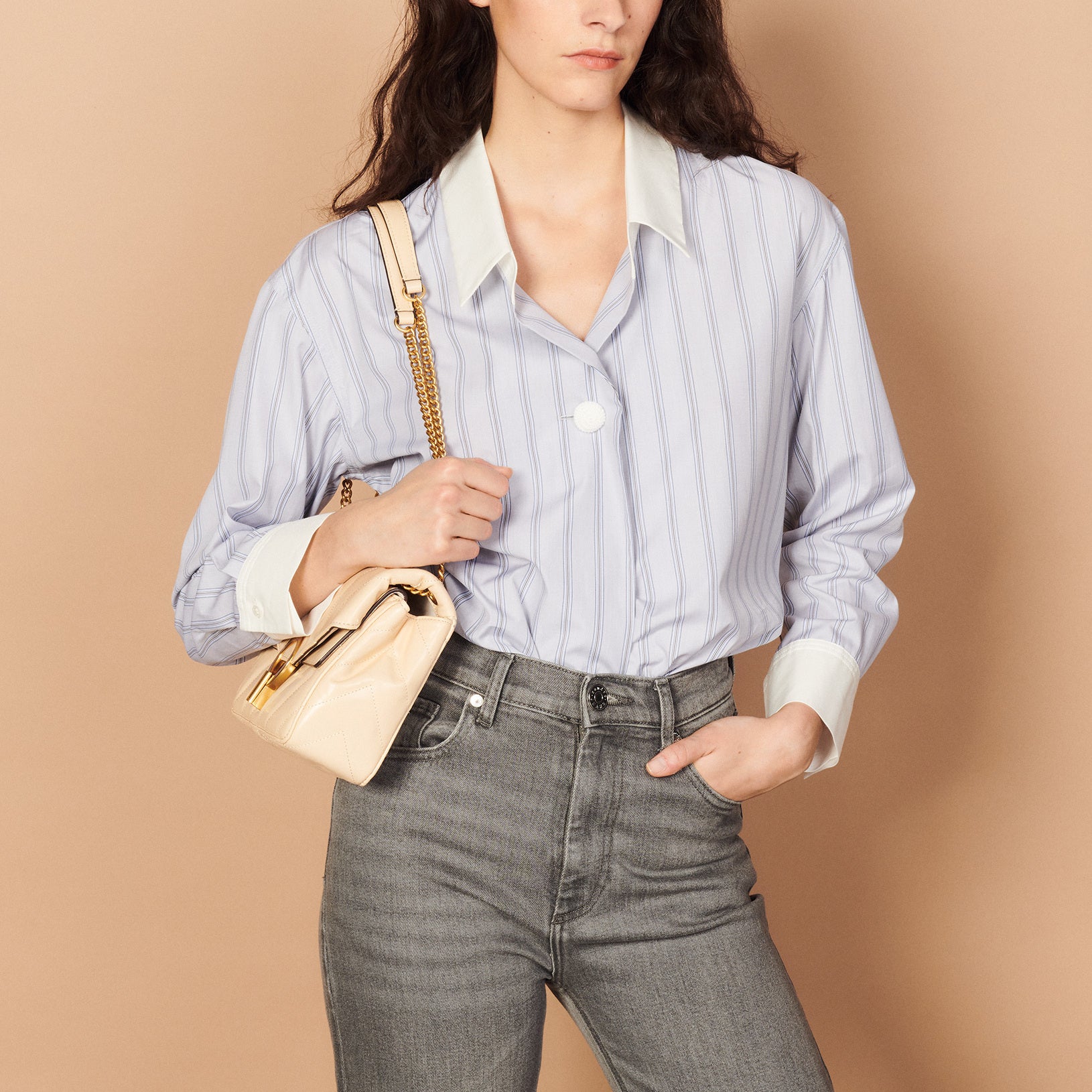 Chemise oversize Sandro seconde main