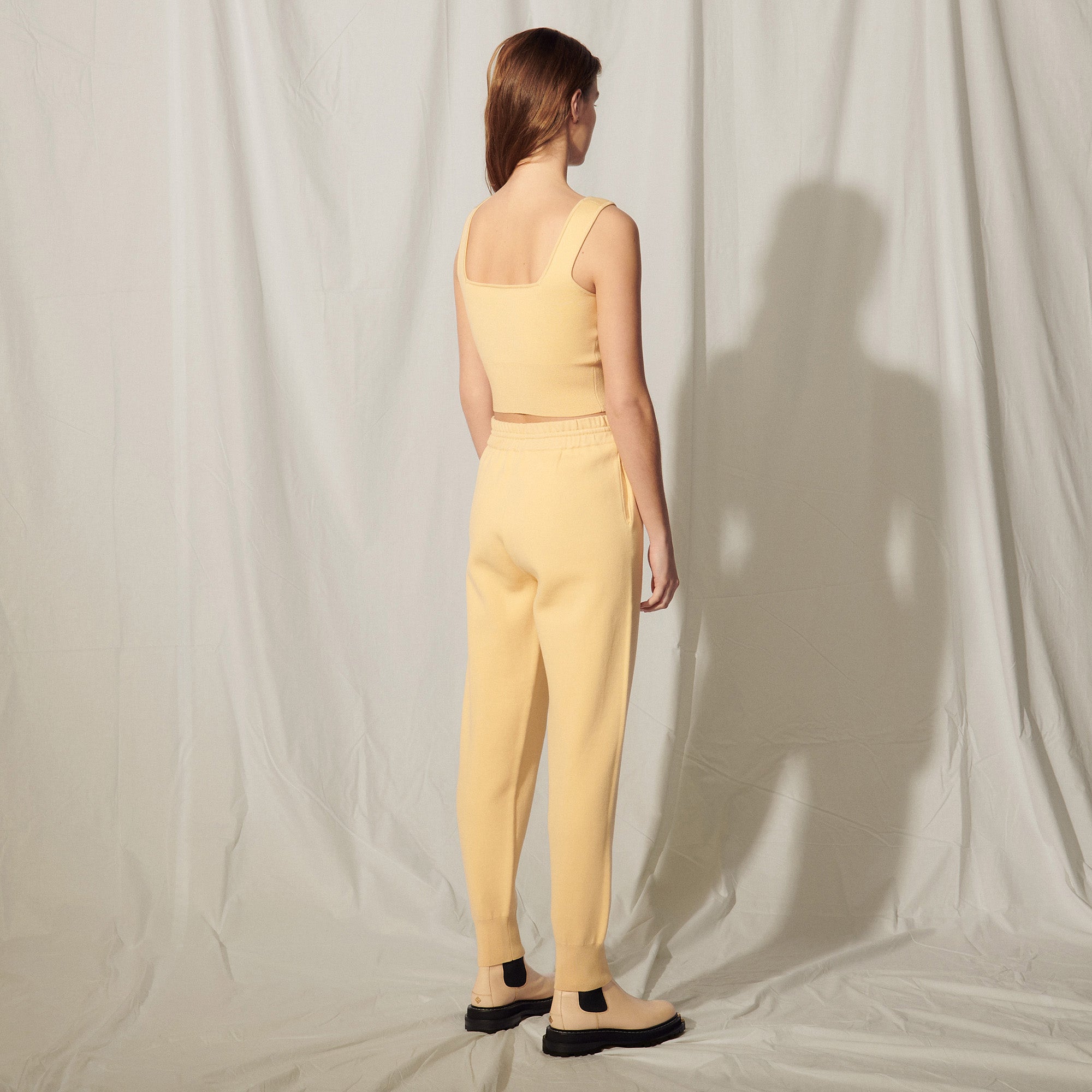 Brassière en Maille avec broderie Sandro seconde main