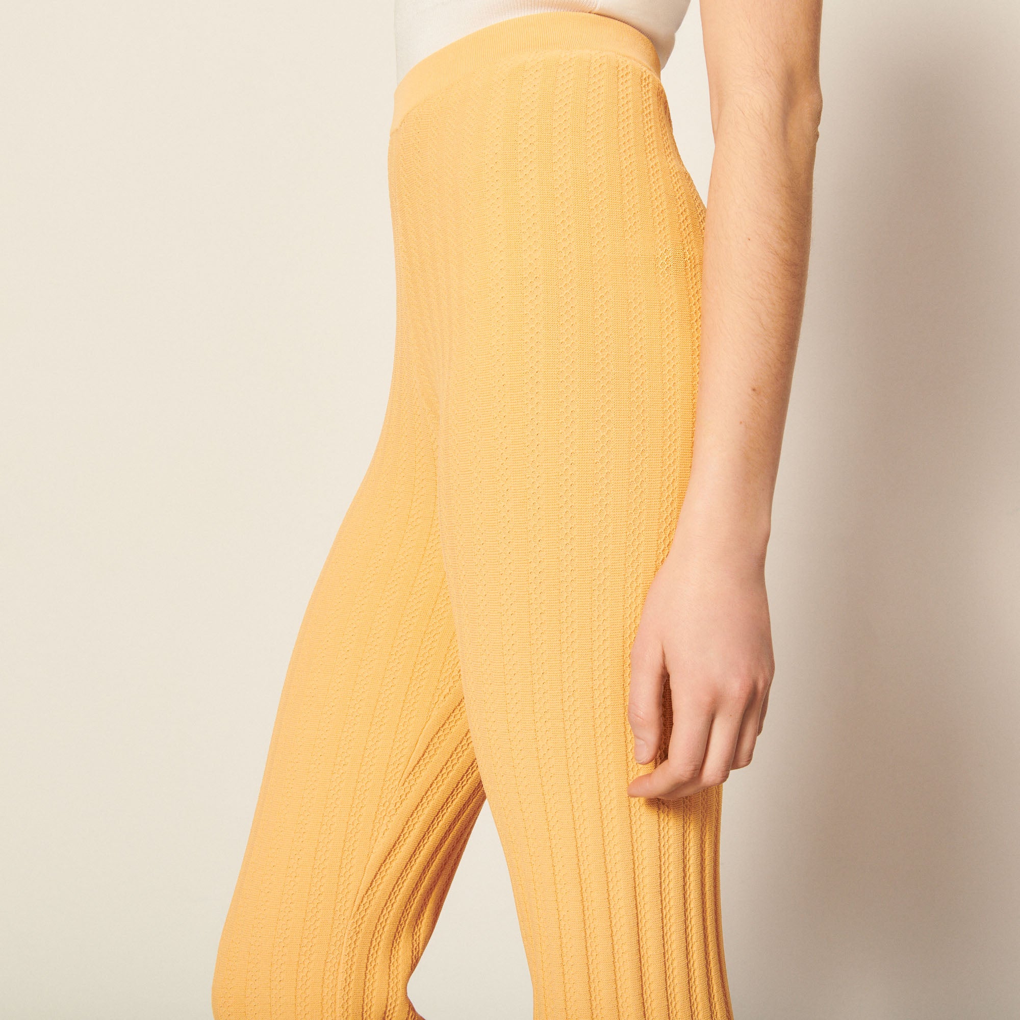 Pantalon en Maille Sandro seconde main