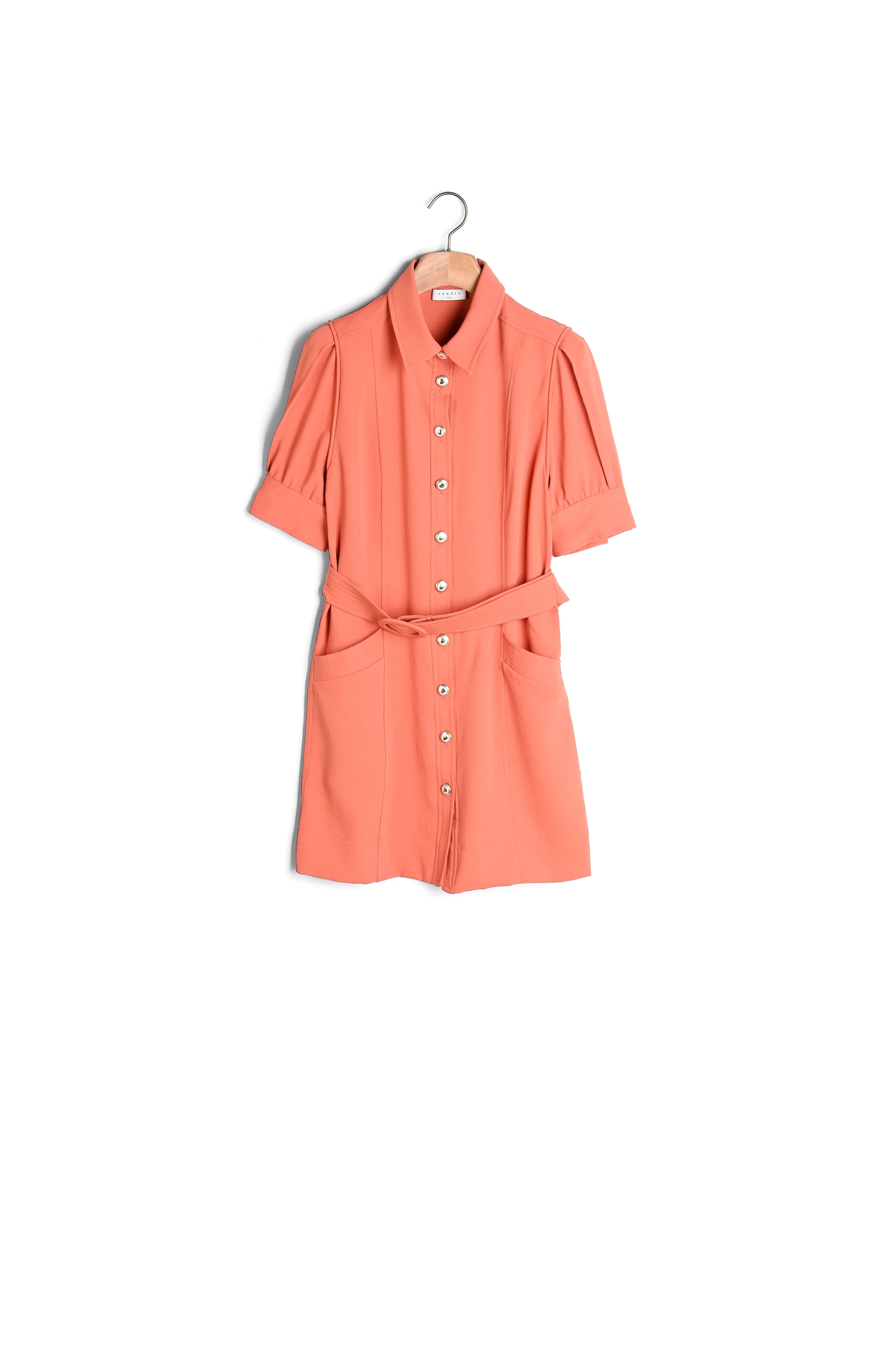 Robe Chemise à boutons fantaisies Sandro seconde main