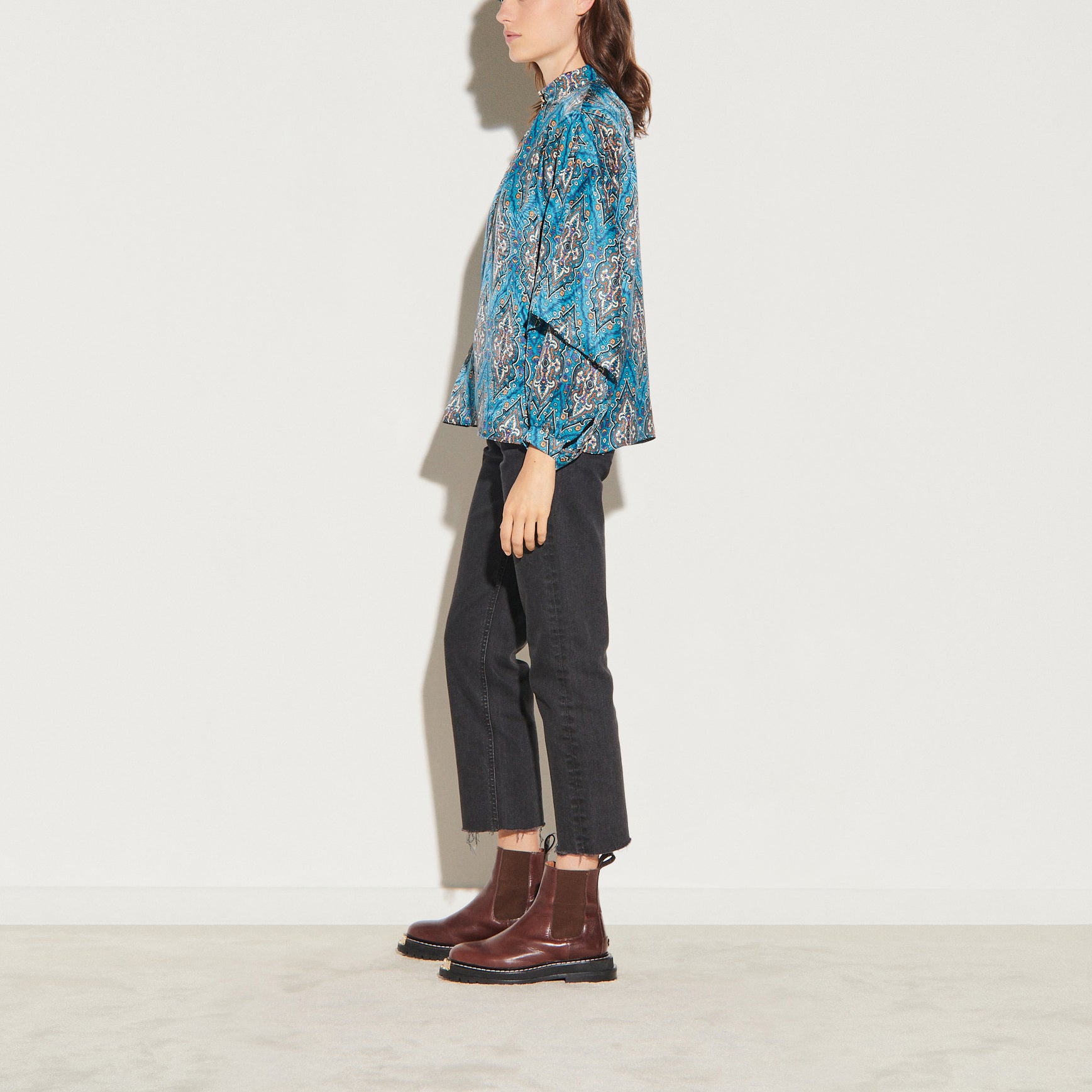 Top imprimé en all-over Sandro seconde main