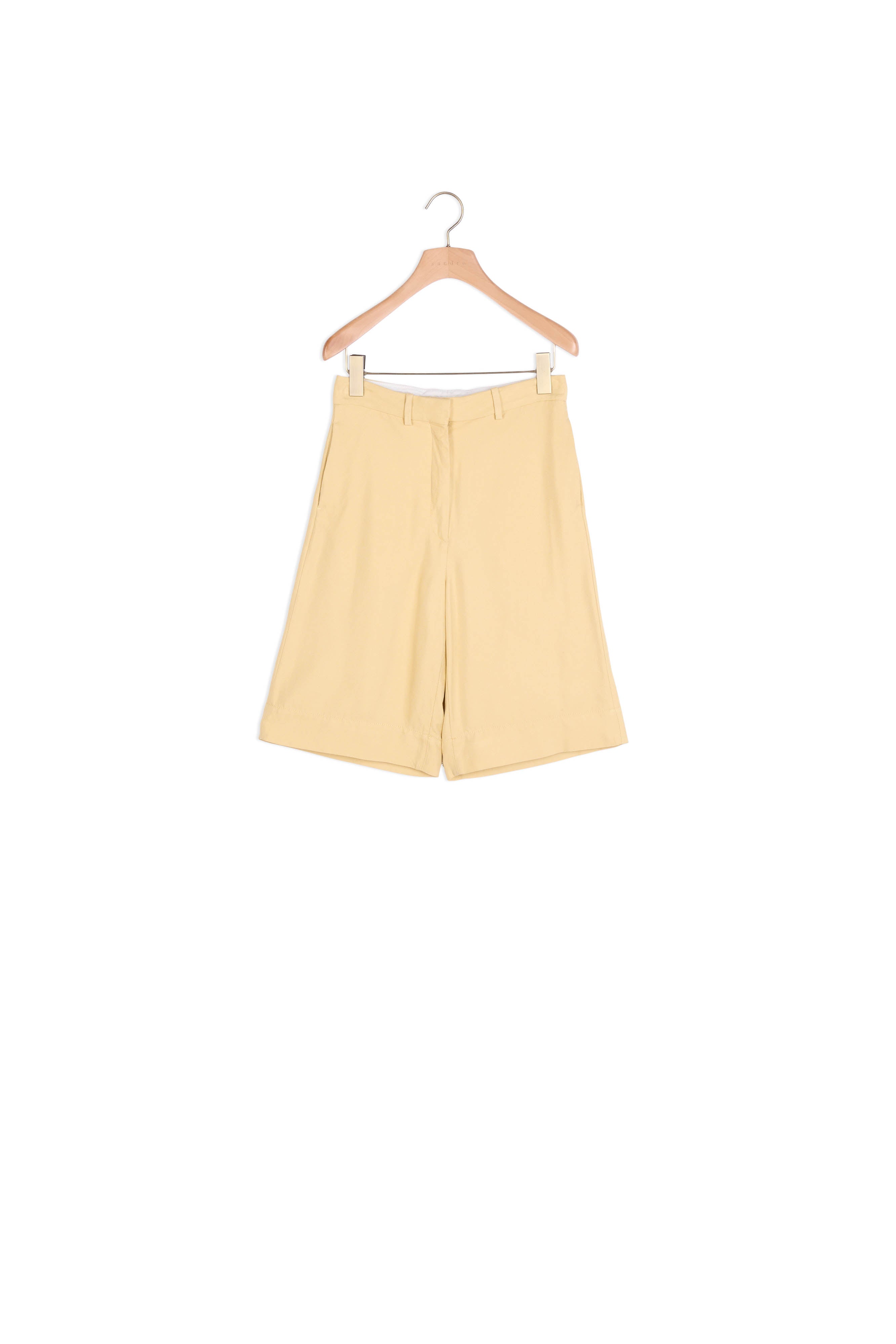 Bermuda taille haute à plis Sandro seconde main