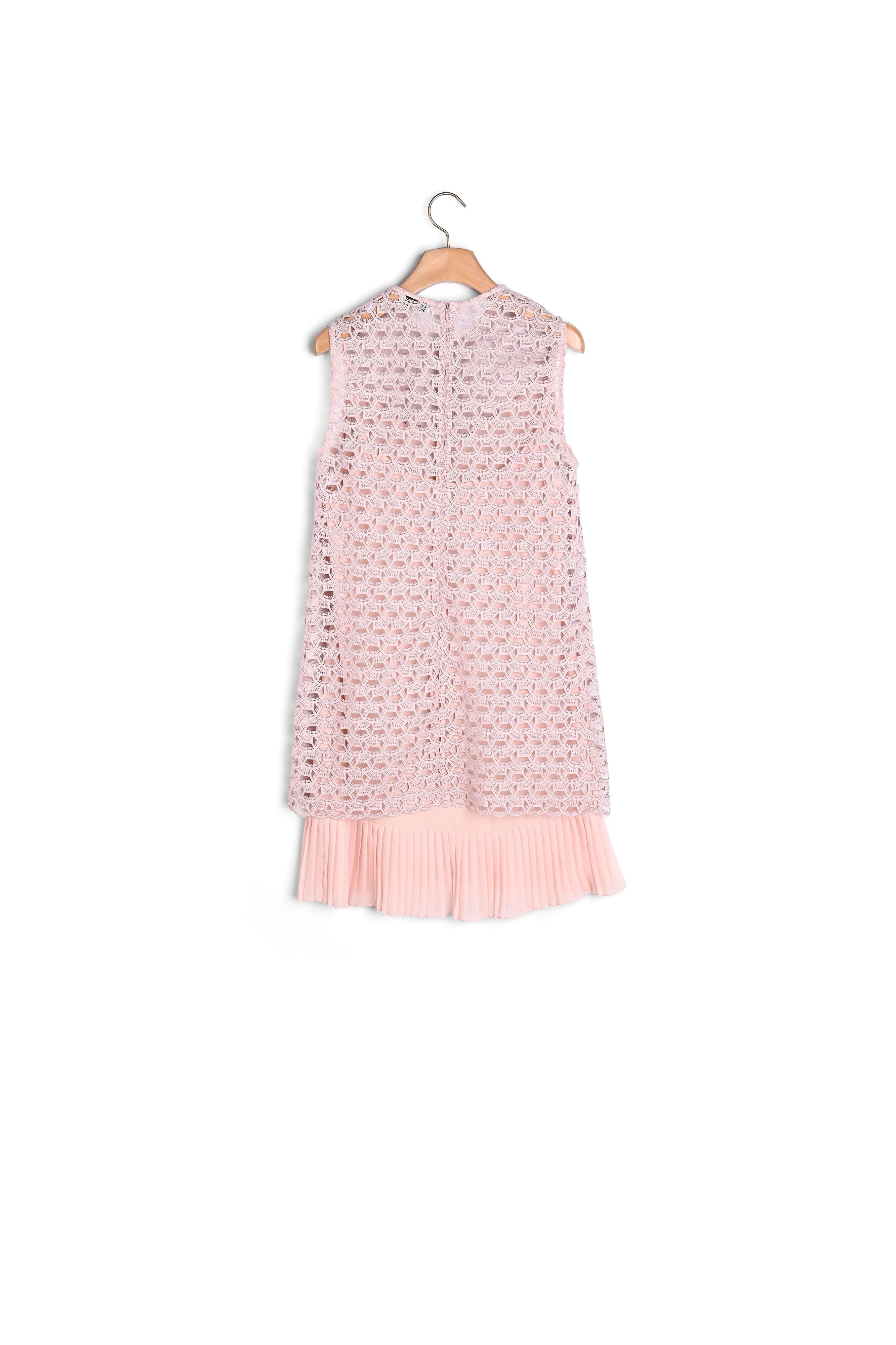 Robe sans manches en dentelle all over Sandro seconde main