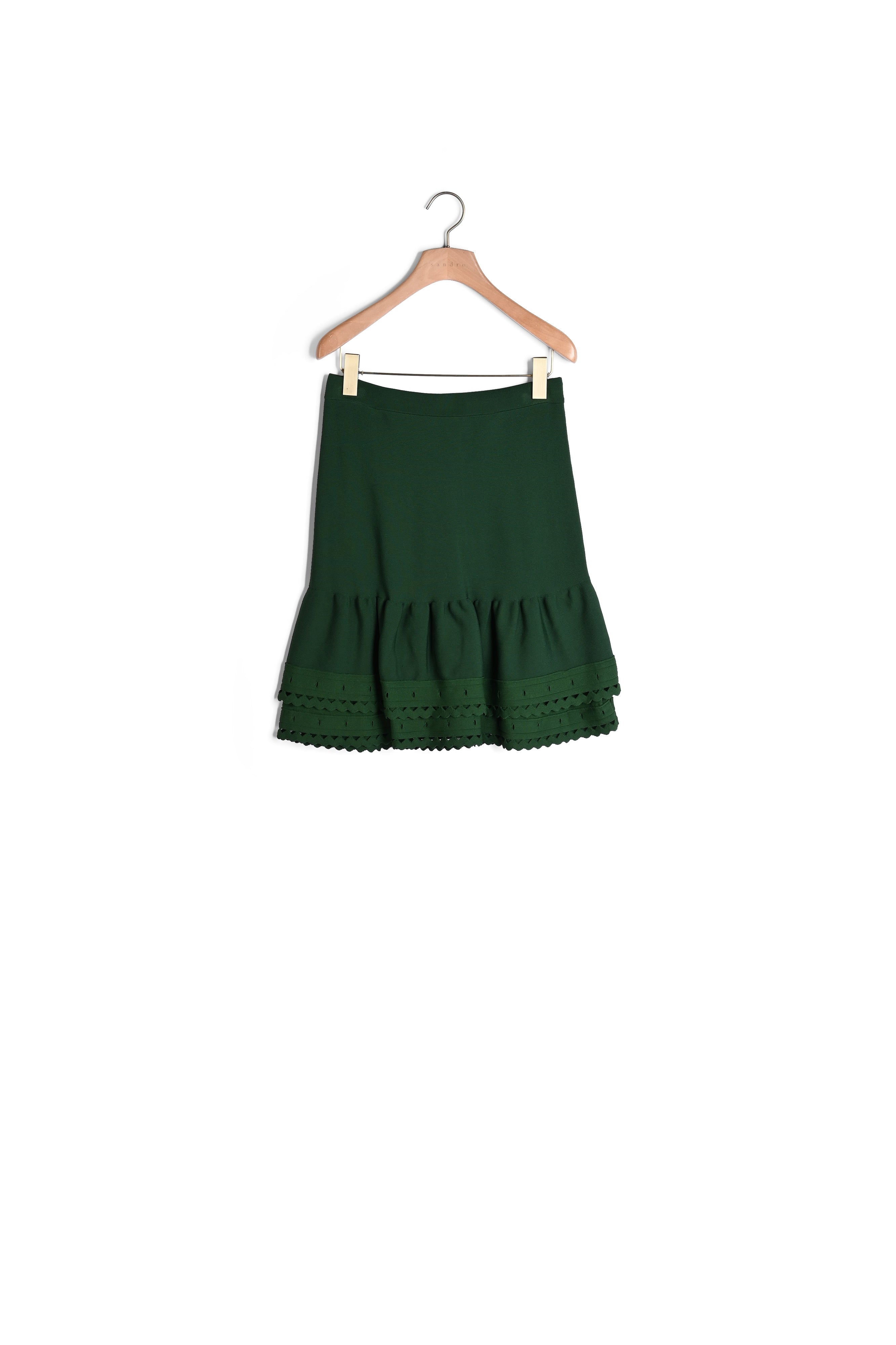 Jupe en Maille avec jeux de découpes Sandro seconde main