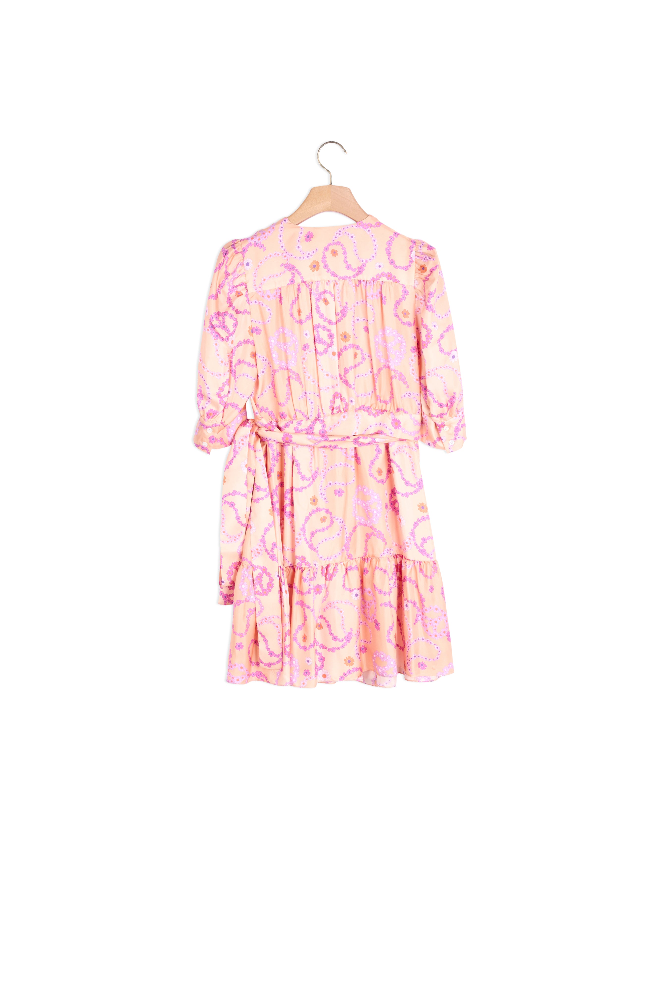 Robe en soie imprimé  Peace&Love Sandro seconde main