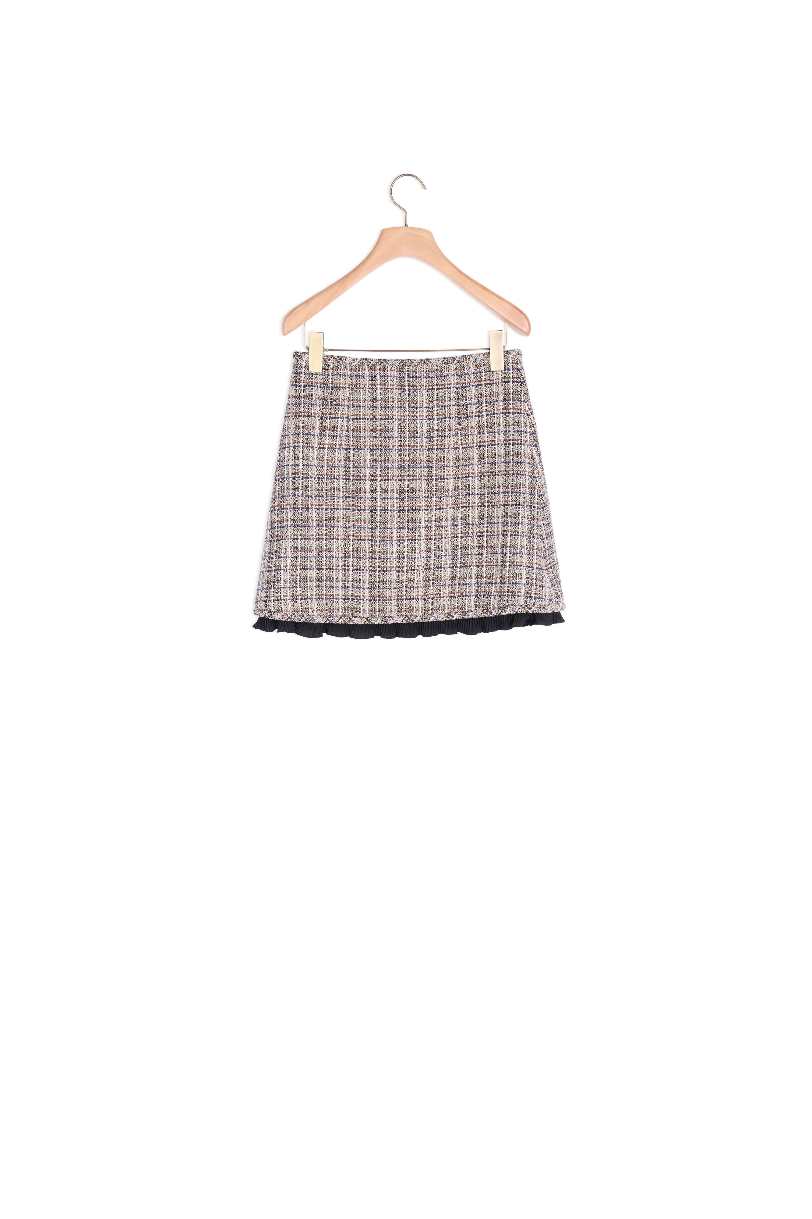 Jupe courte en tweed Sandro seconde main