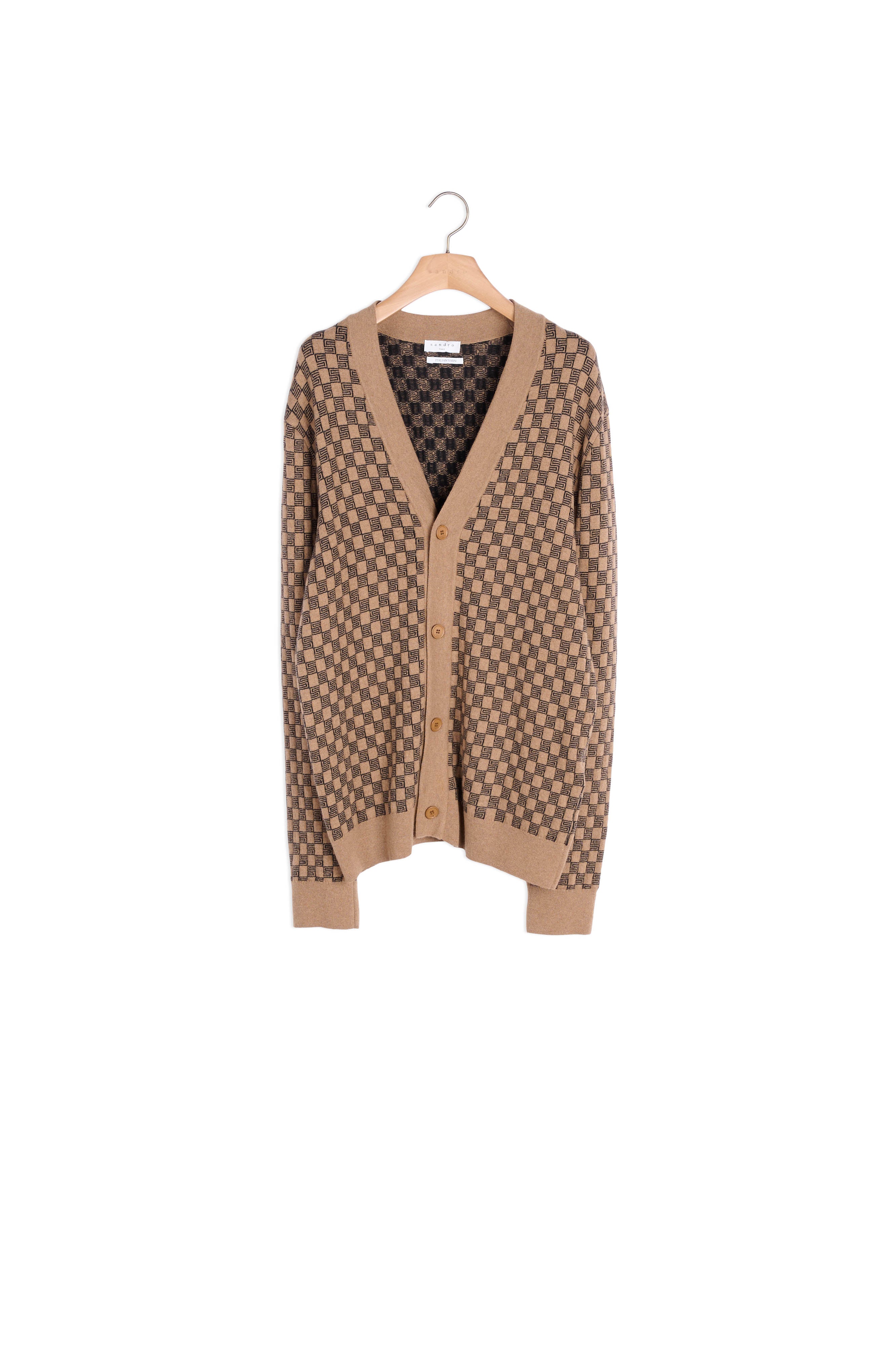 Maille Camel Sandro seconde main