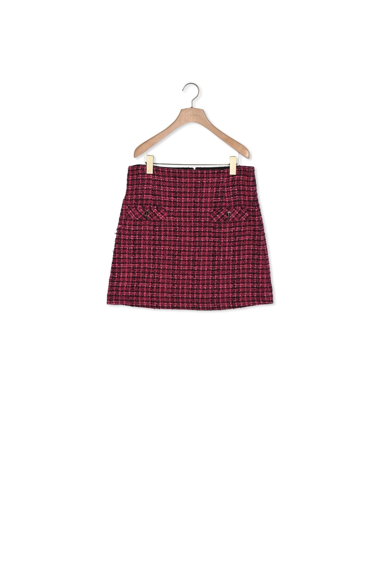 Jupe courte en tweed Sandro seconde main