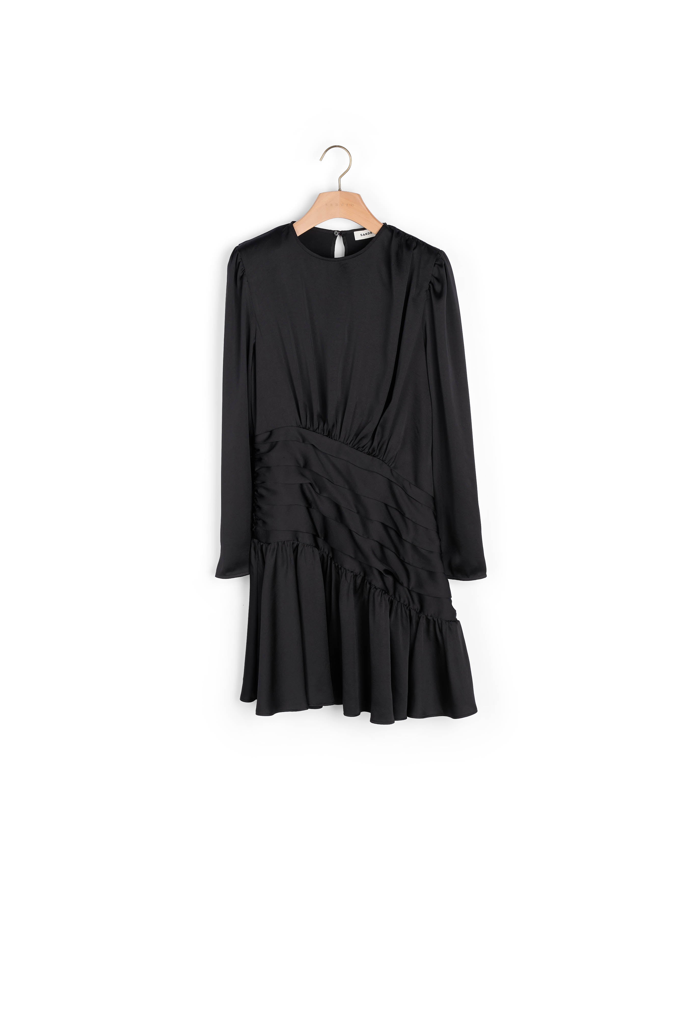 Robe courte drapée Sandro seconde main