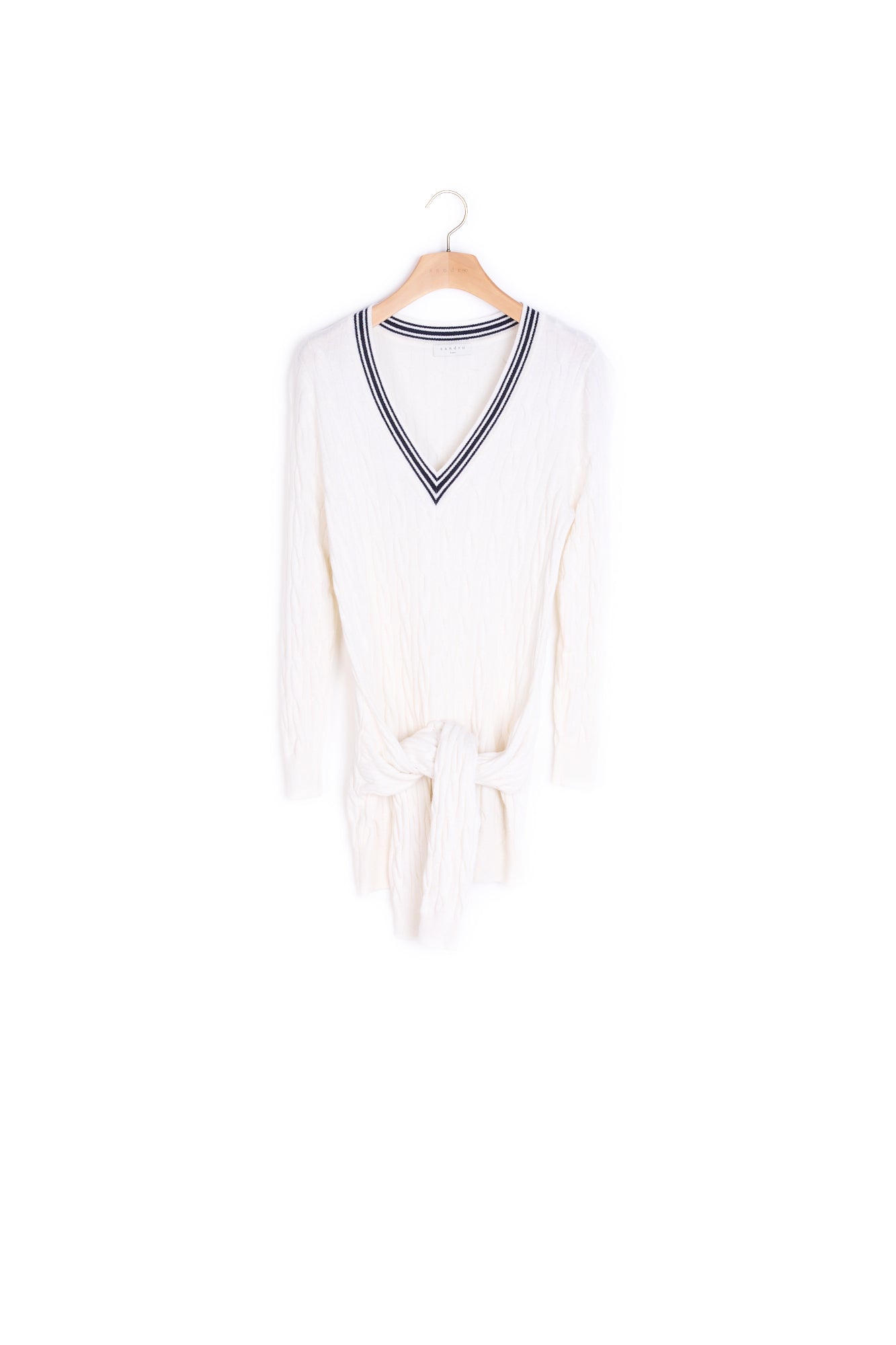 Pull en Maille torsadé Sandro seconde main