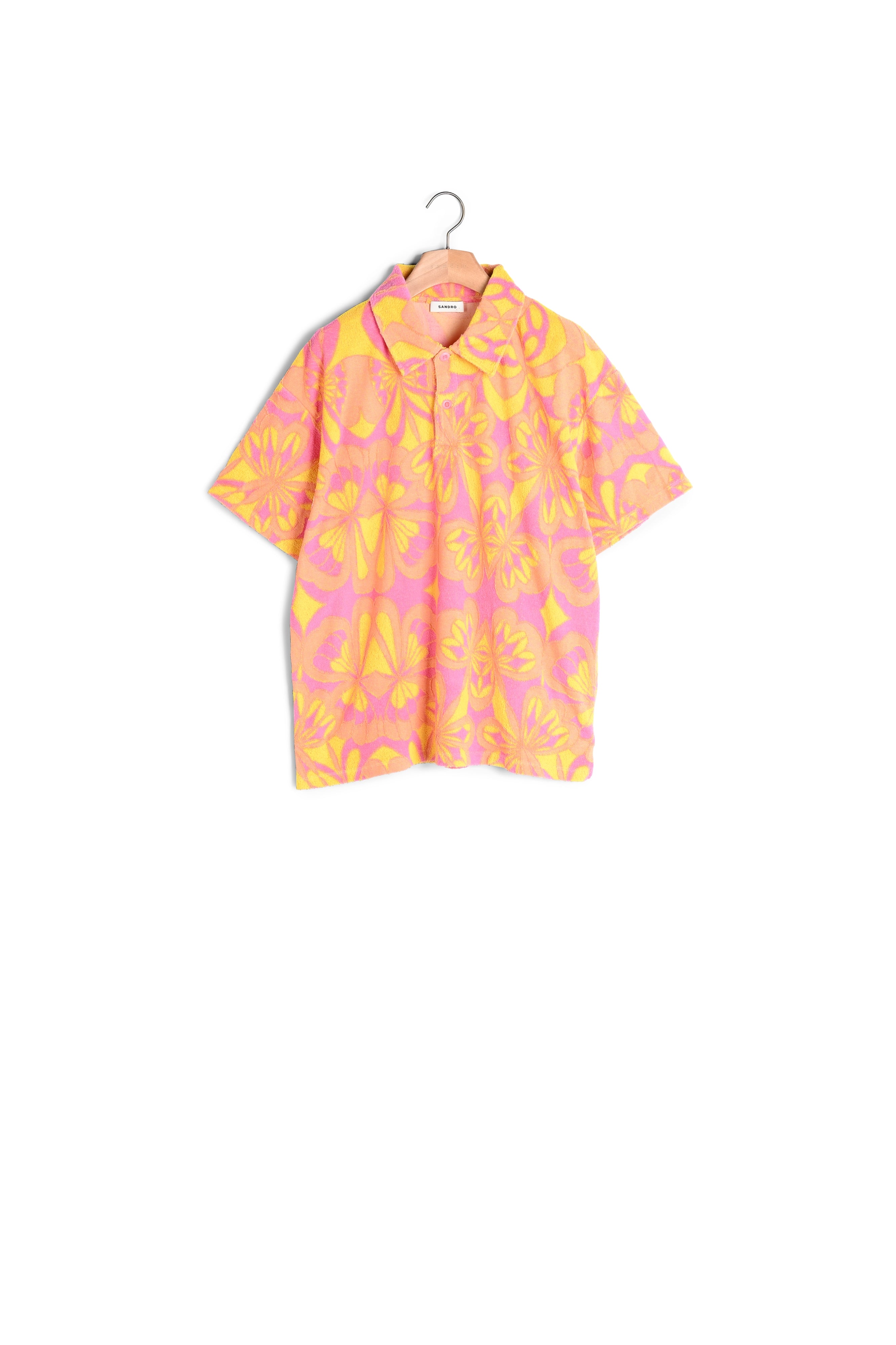 Polo oversize à motifs Sandro seconde main