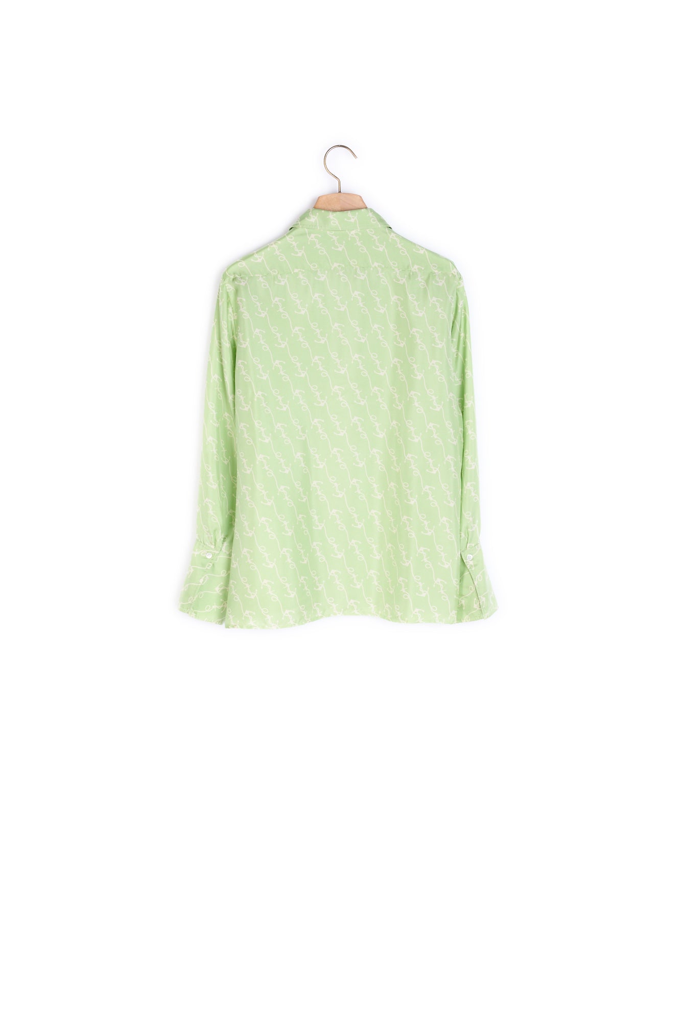 Chemise fluide en soie imprimée Sandro seconde main