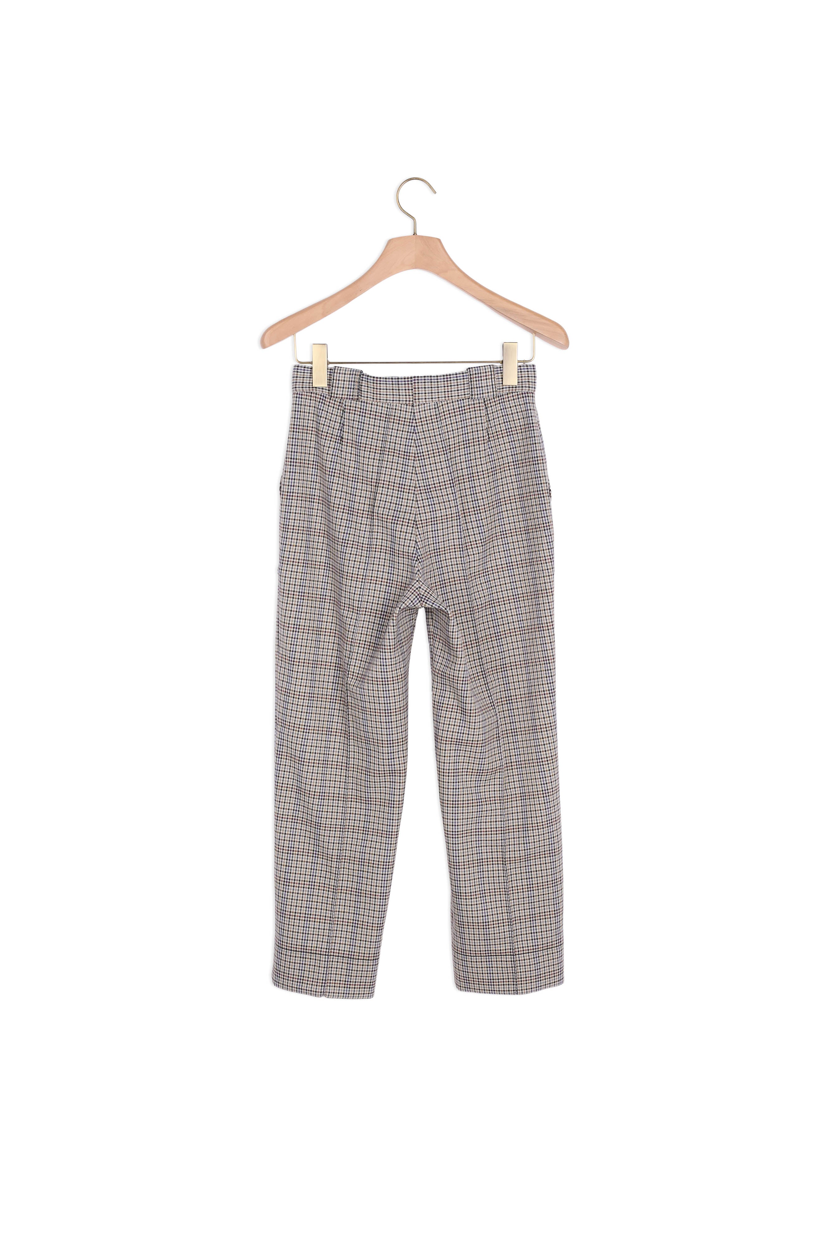 Pantalon Ecru Sandro seconde main