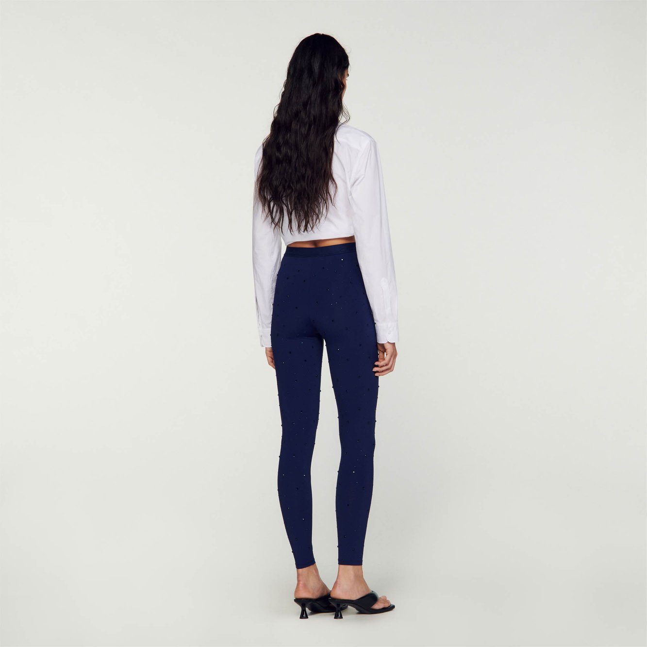 Legging à strass Sandro seconde main