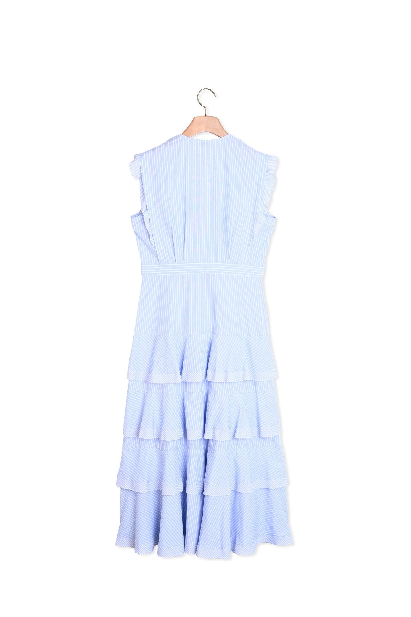 Robe longue à volants Sandro seconde main