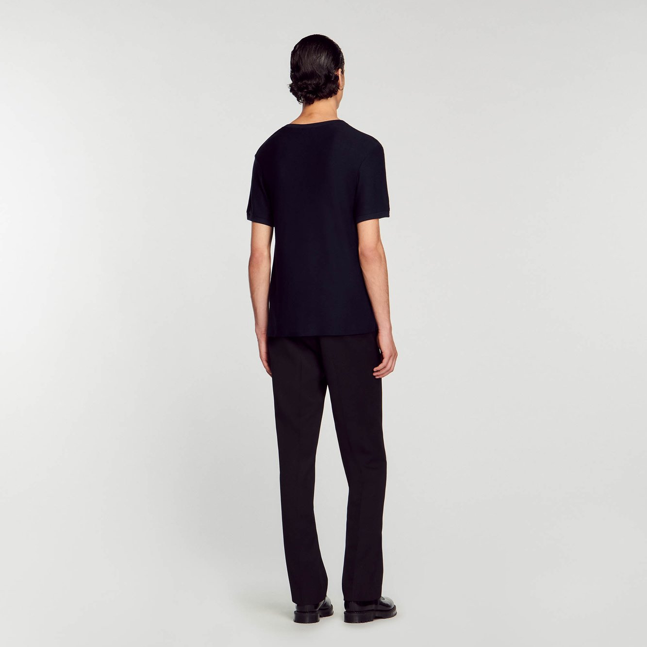 Tee-shirt col rond Sandro seconde main