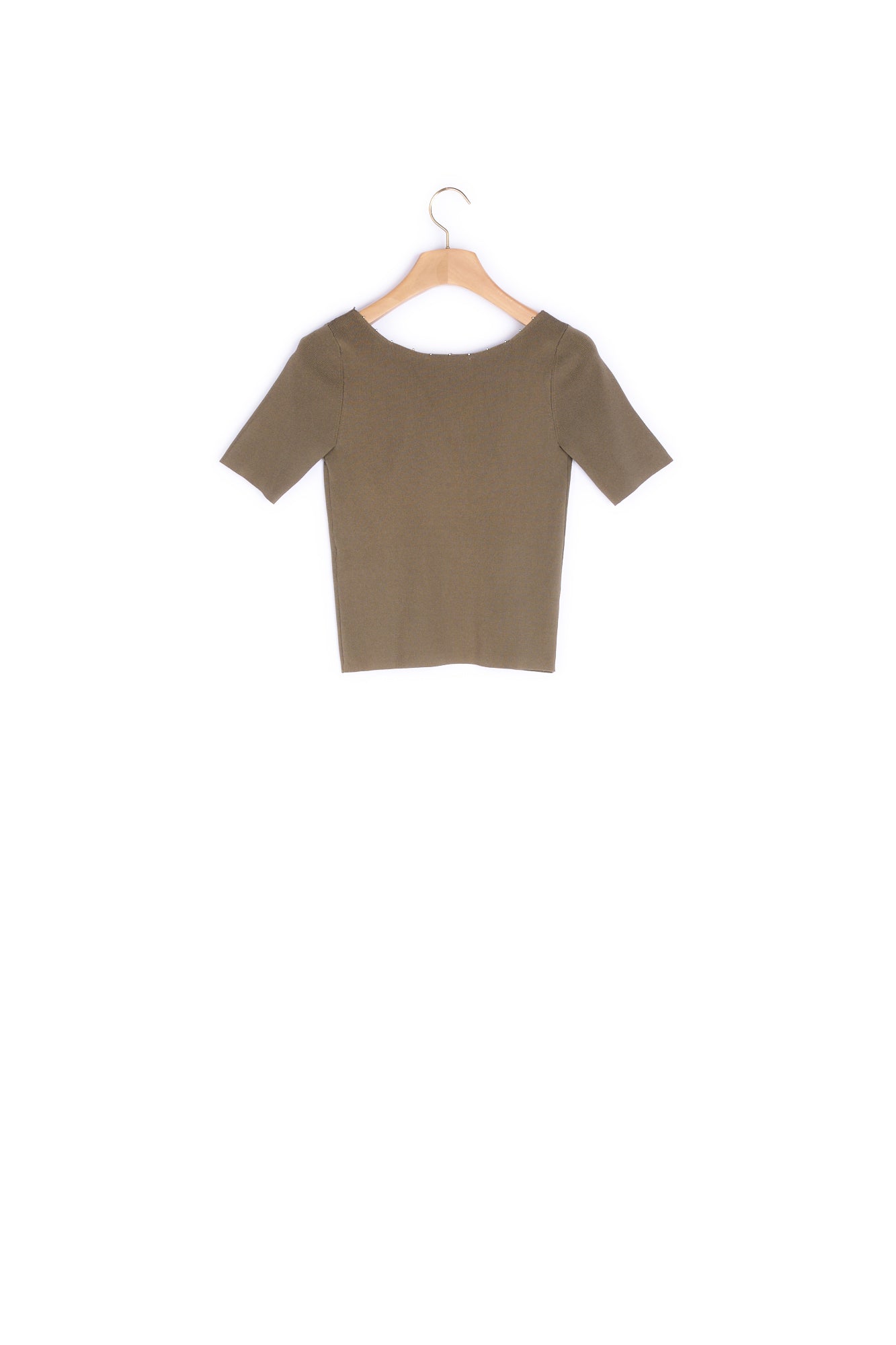 Top en Maille à encolure perlée Sandro seconde main