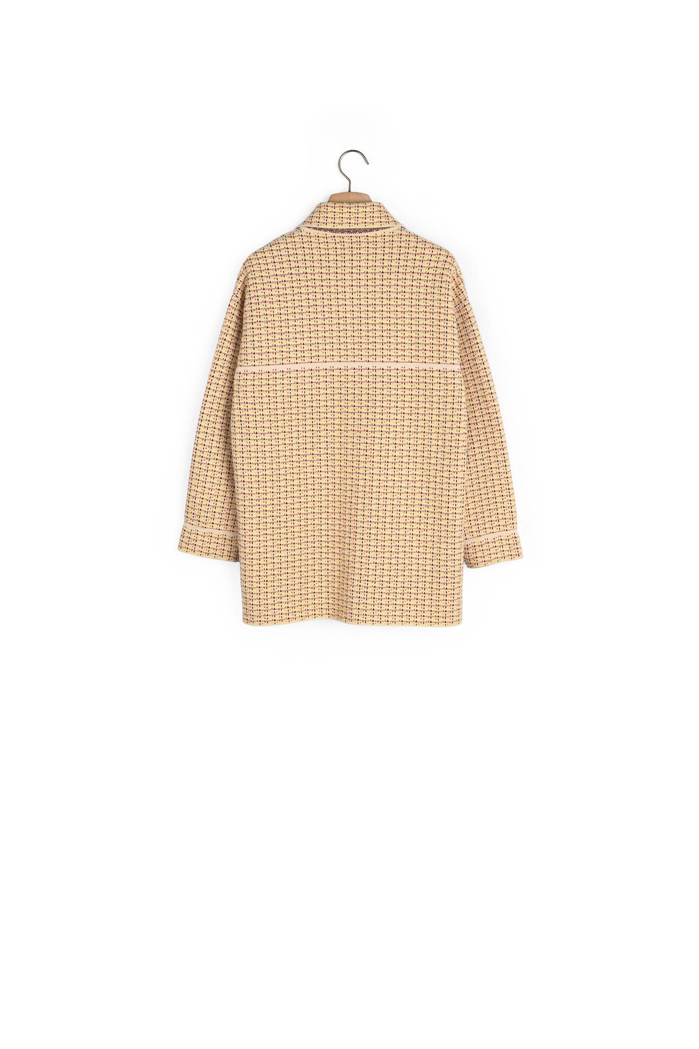 Cardicoat esprit surChemise en tweed Sandro seconde main