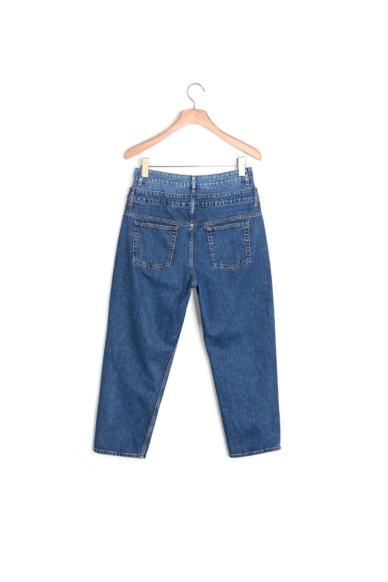 Jean trompe l'œil coupe mom Sandro seconde main