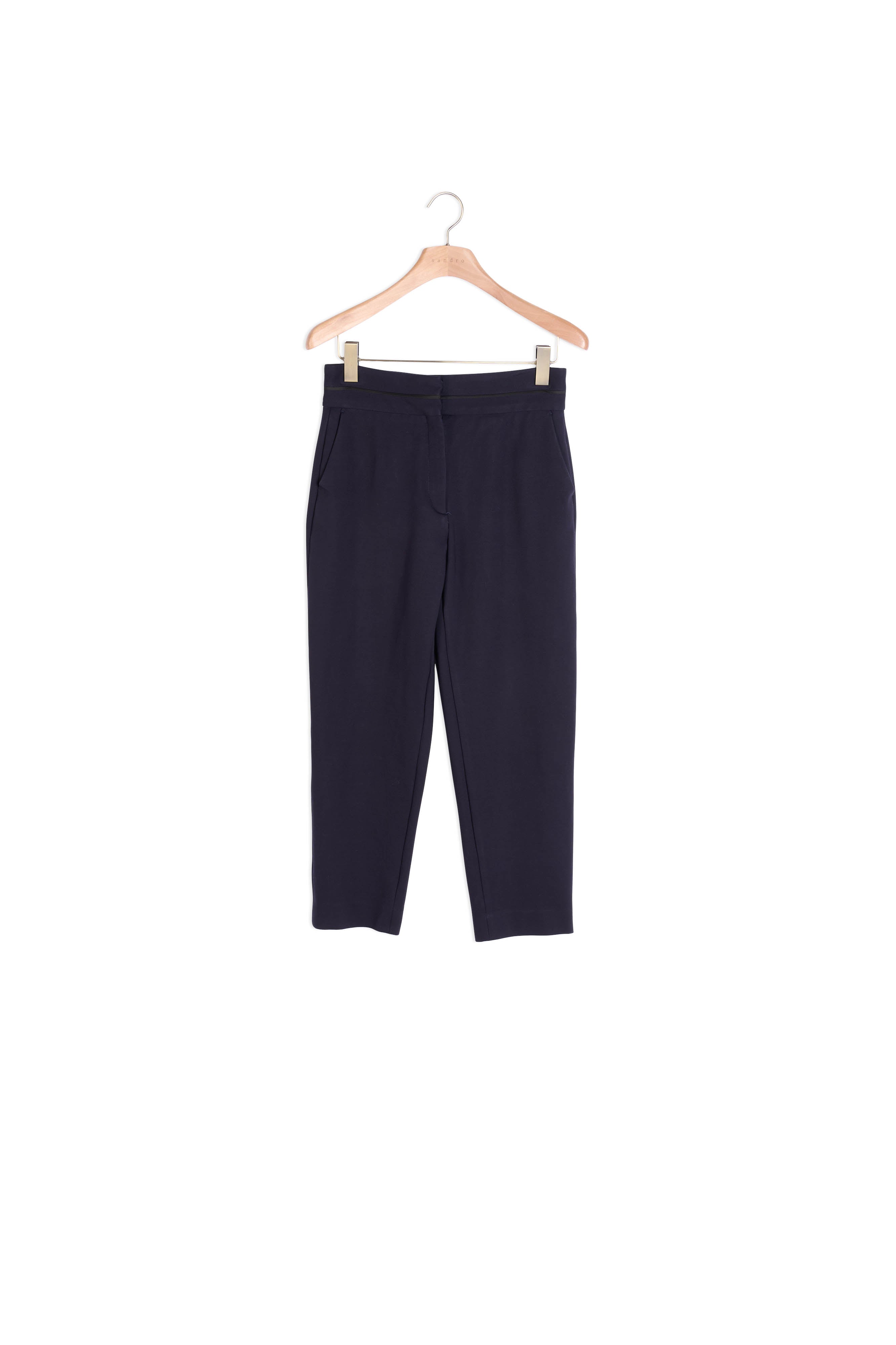 Pantalon Marine Sandro seconde main