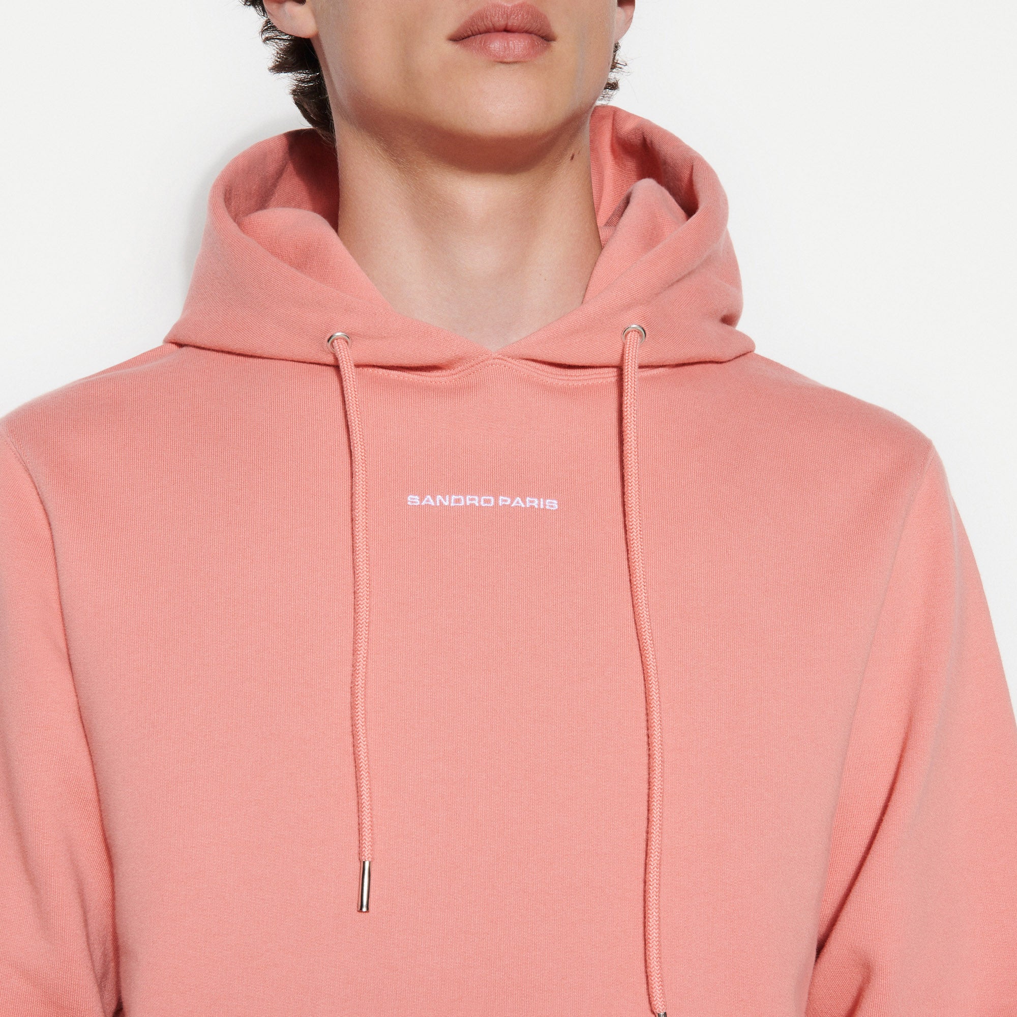 Sweat hoodie avec broderie logo Sandro seconde main