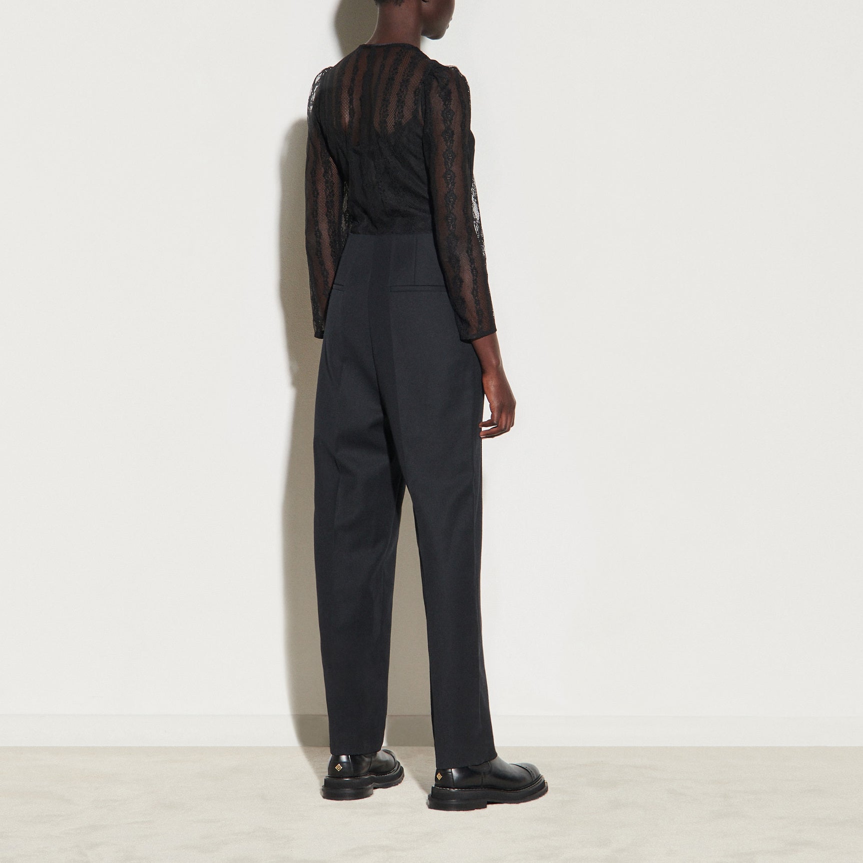 Combinaison Pantalon bi-matière Sandro seconde main