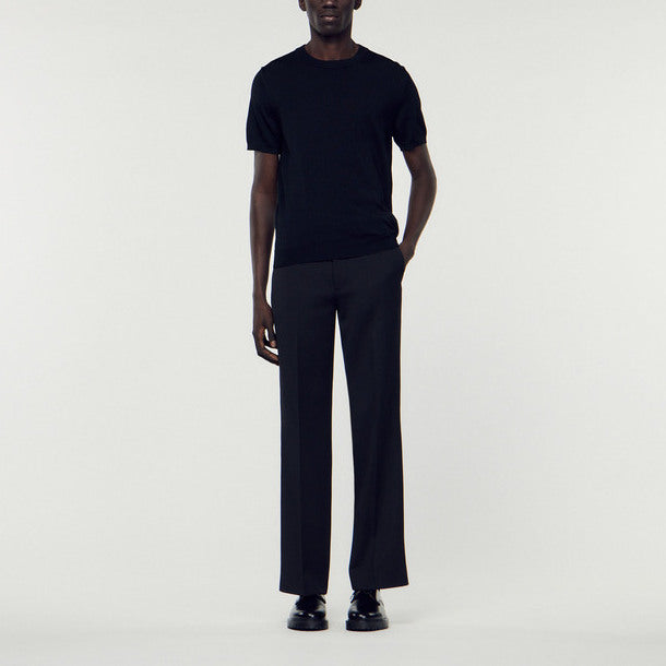 T-shirt en Maille Sandro seconde main