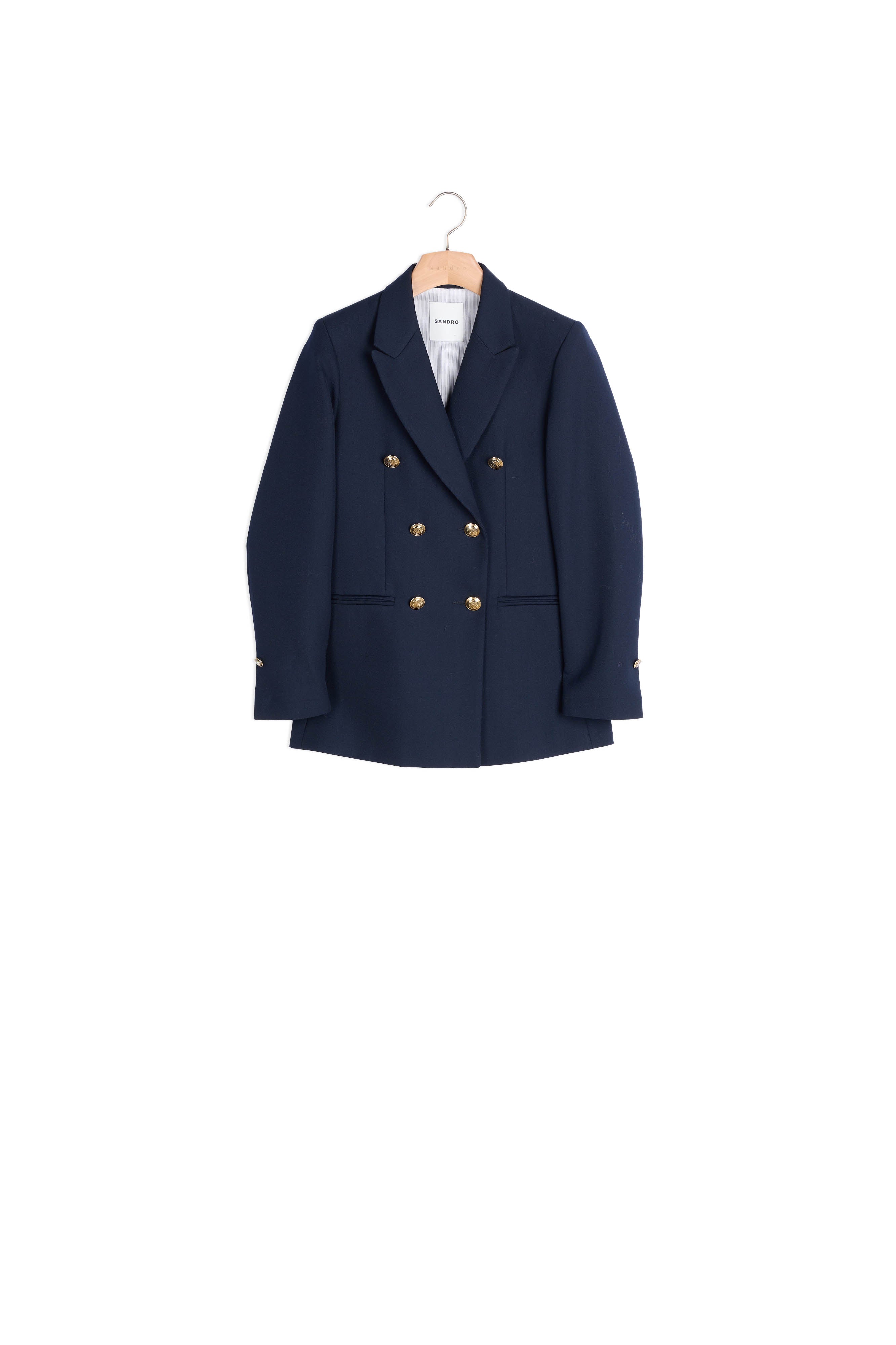 Veste de tailleur double boutonnage Sandro seconde main