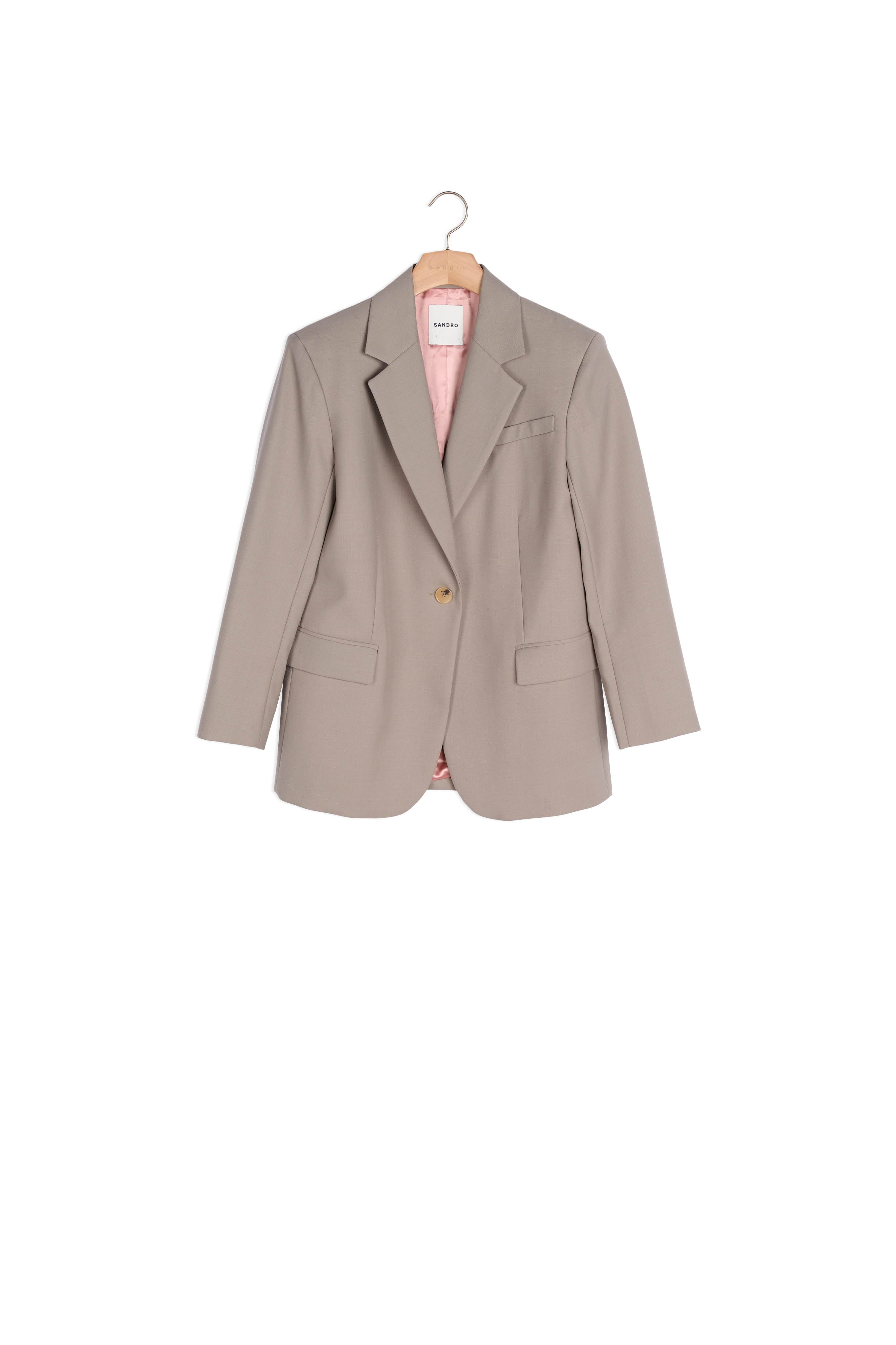 Veste de tailleur à poches Sandro seconde main