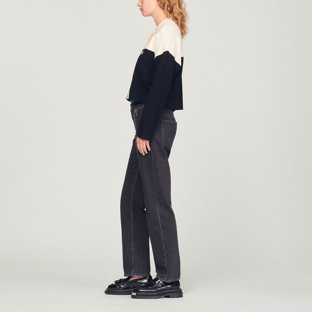 Cardicoat en viscose certifiée Sandro seconde main