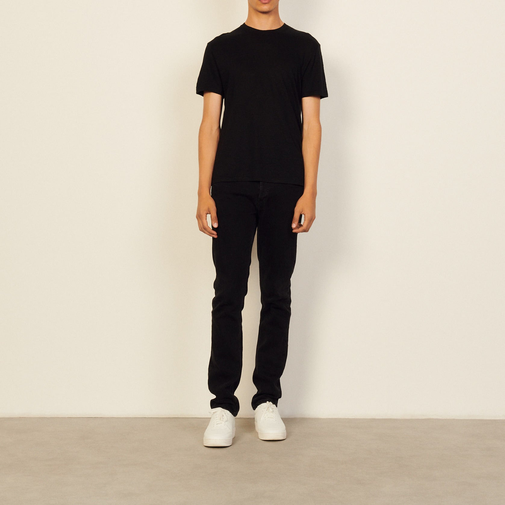 T-shirt en lin Sandro seconde main