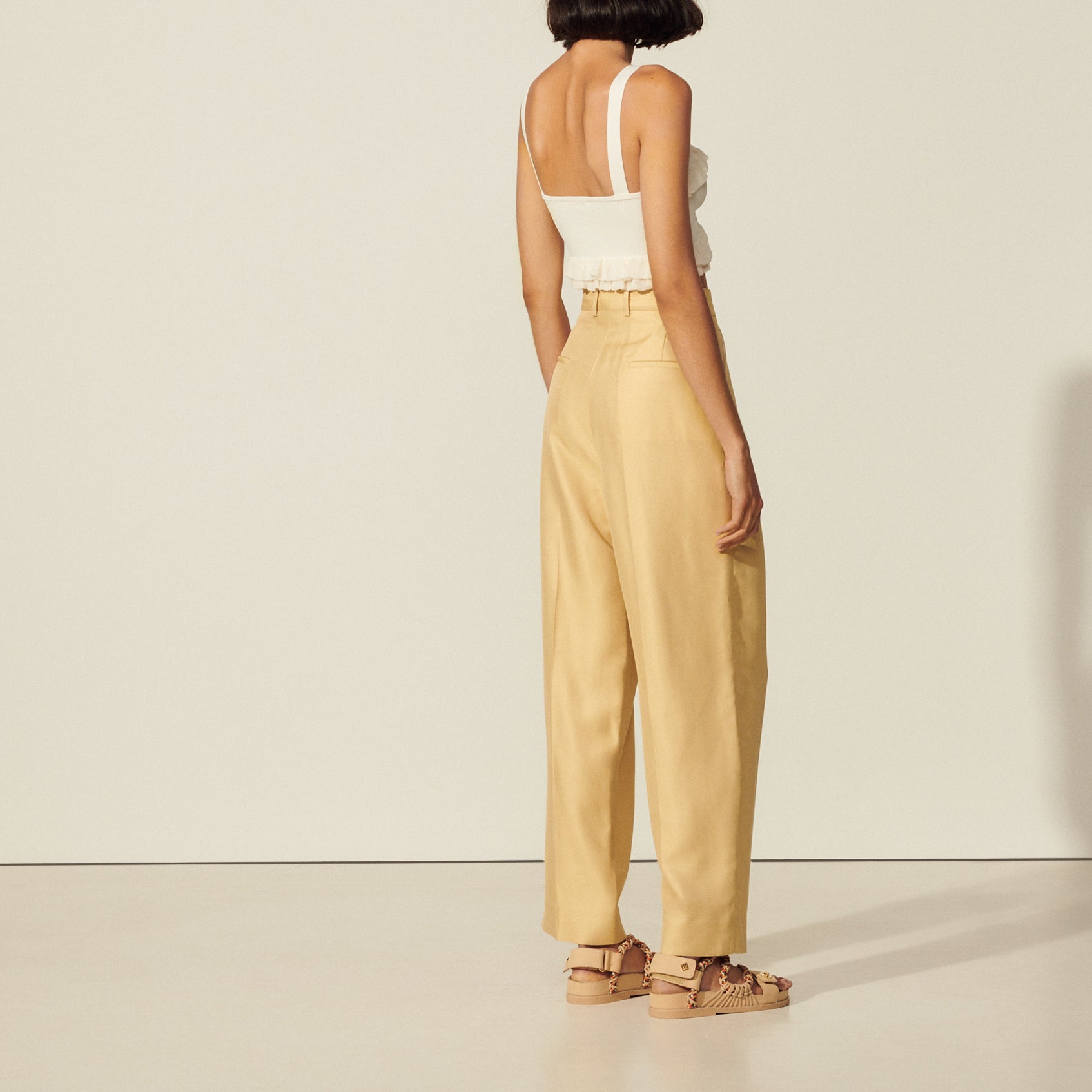 Pantalon classique Sandro seconde main