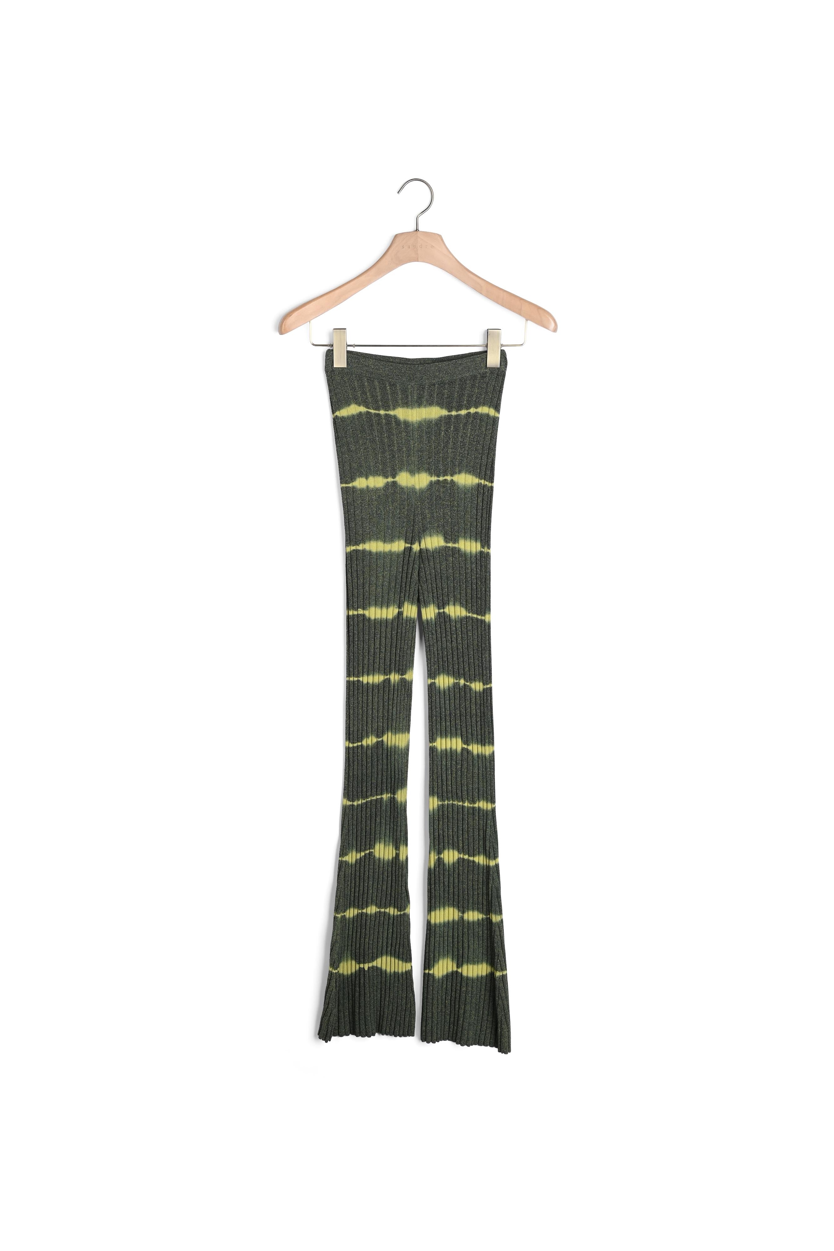 Pantalon tie and dye en Maille Sandro seconde main